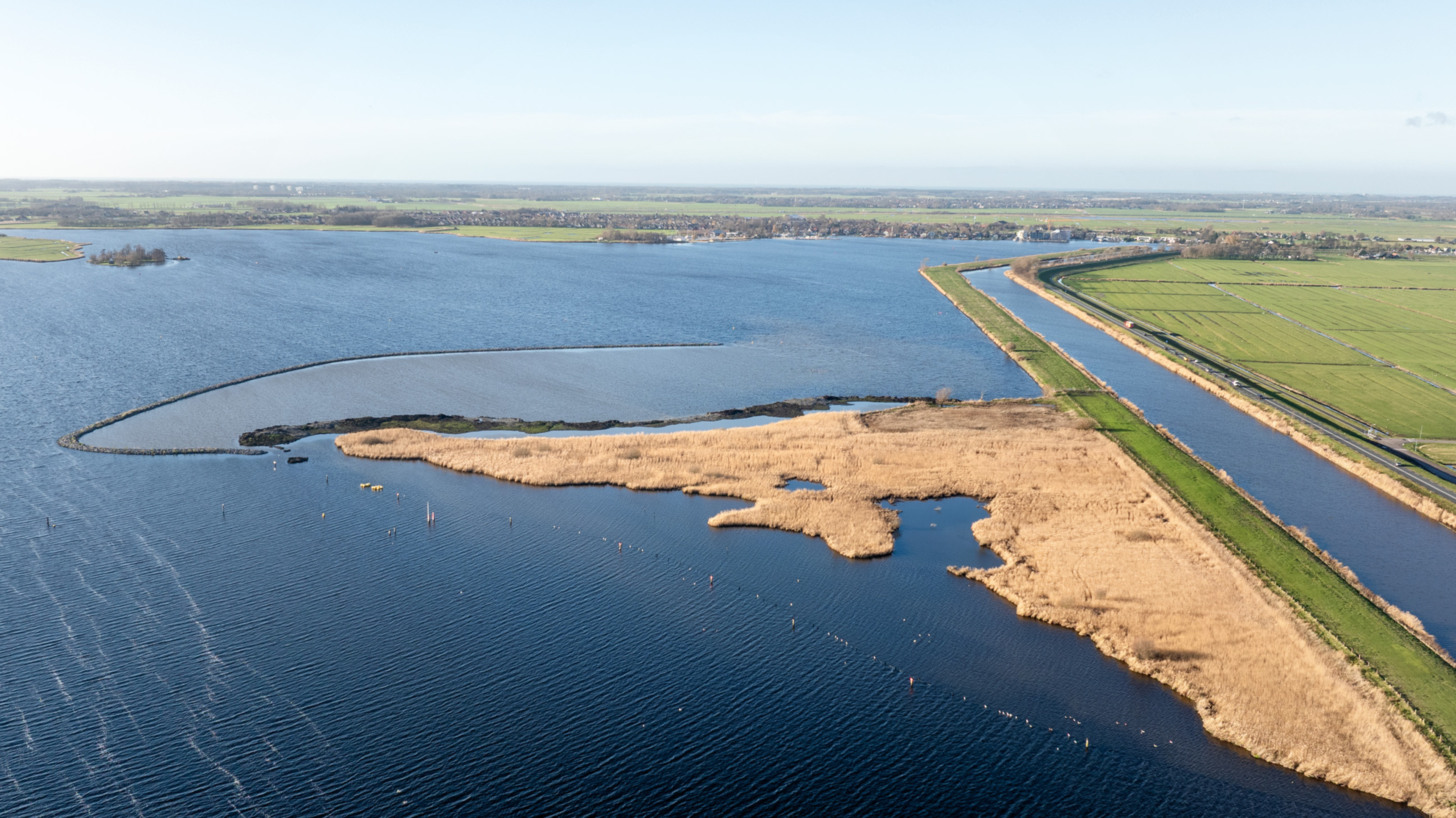 Six hectares of new nature area at Saskerleidam: RAUM continues digging and developing the site