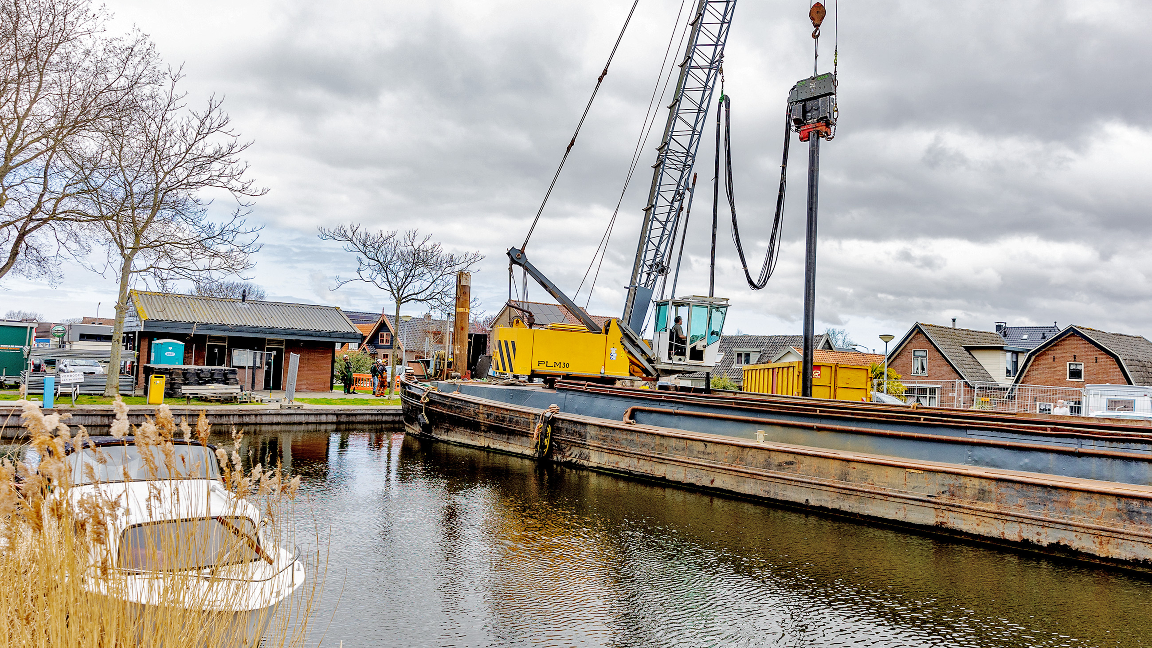 Na jaren wachten eindelijk startsein voor werkzaamheden Havenplein in Broek op Langedijk. ’Voor mijn