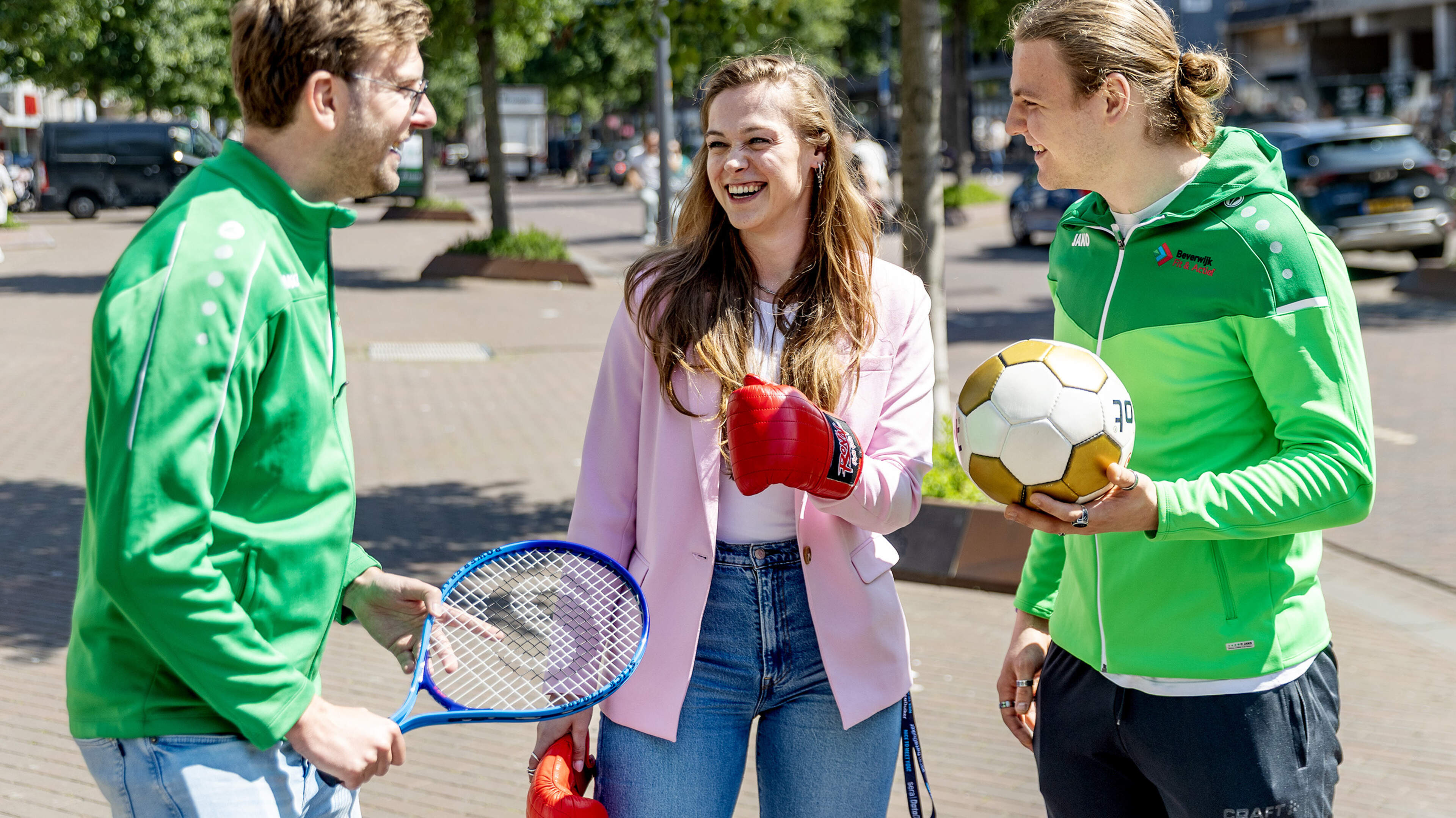 Breestraat in Beverwijk becomes a massive activity boulevard for Day for Sport: 'Sport is such a uniting force. It goes much further than just getting tired'