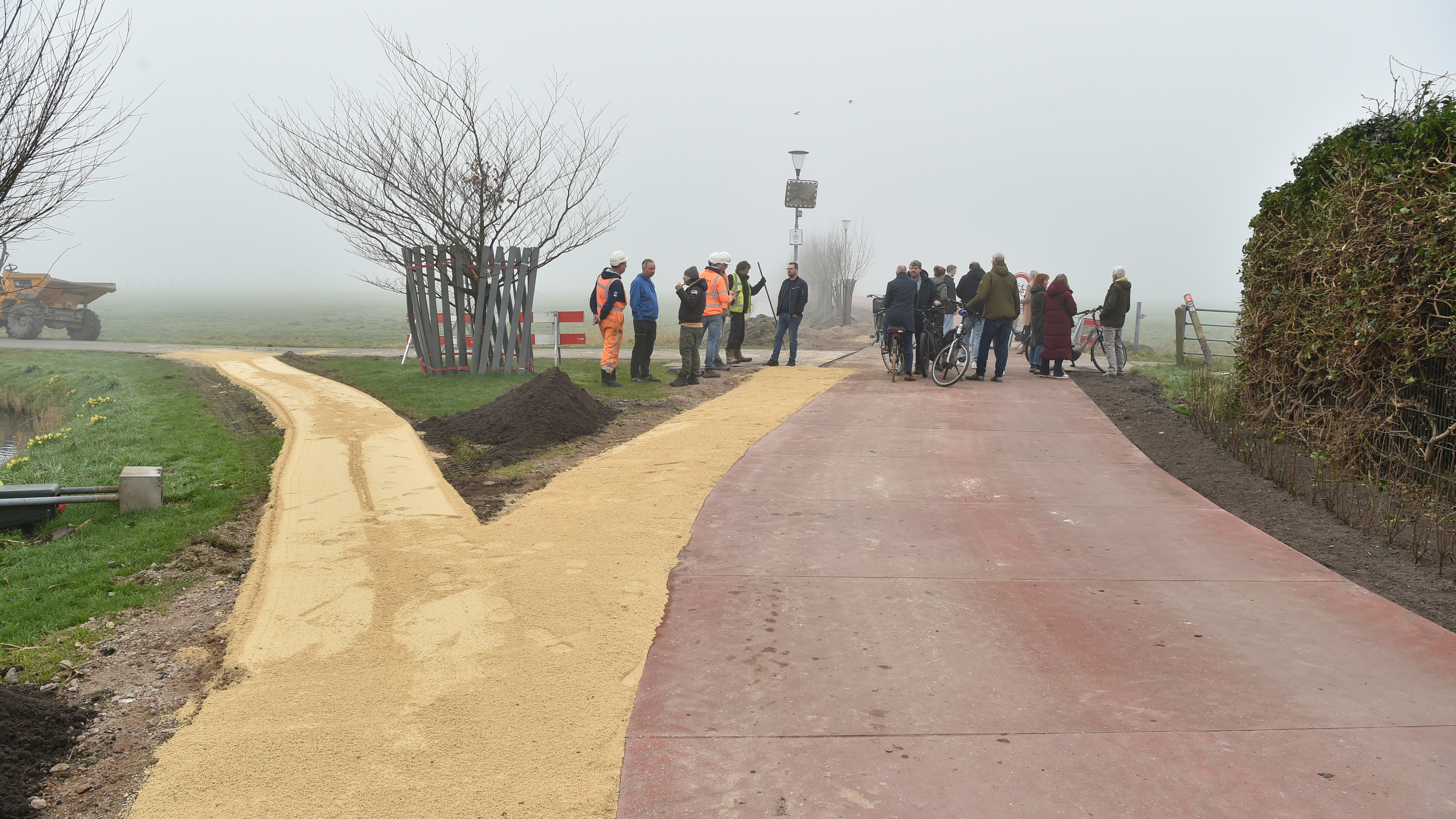 Uitgeest Tolpad nearly finished, Heemskerk section must wait until 2028