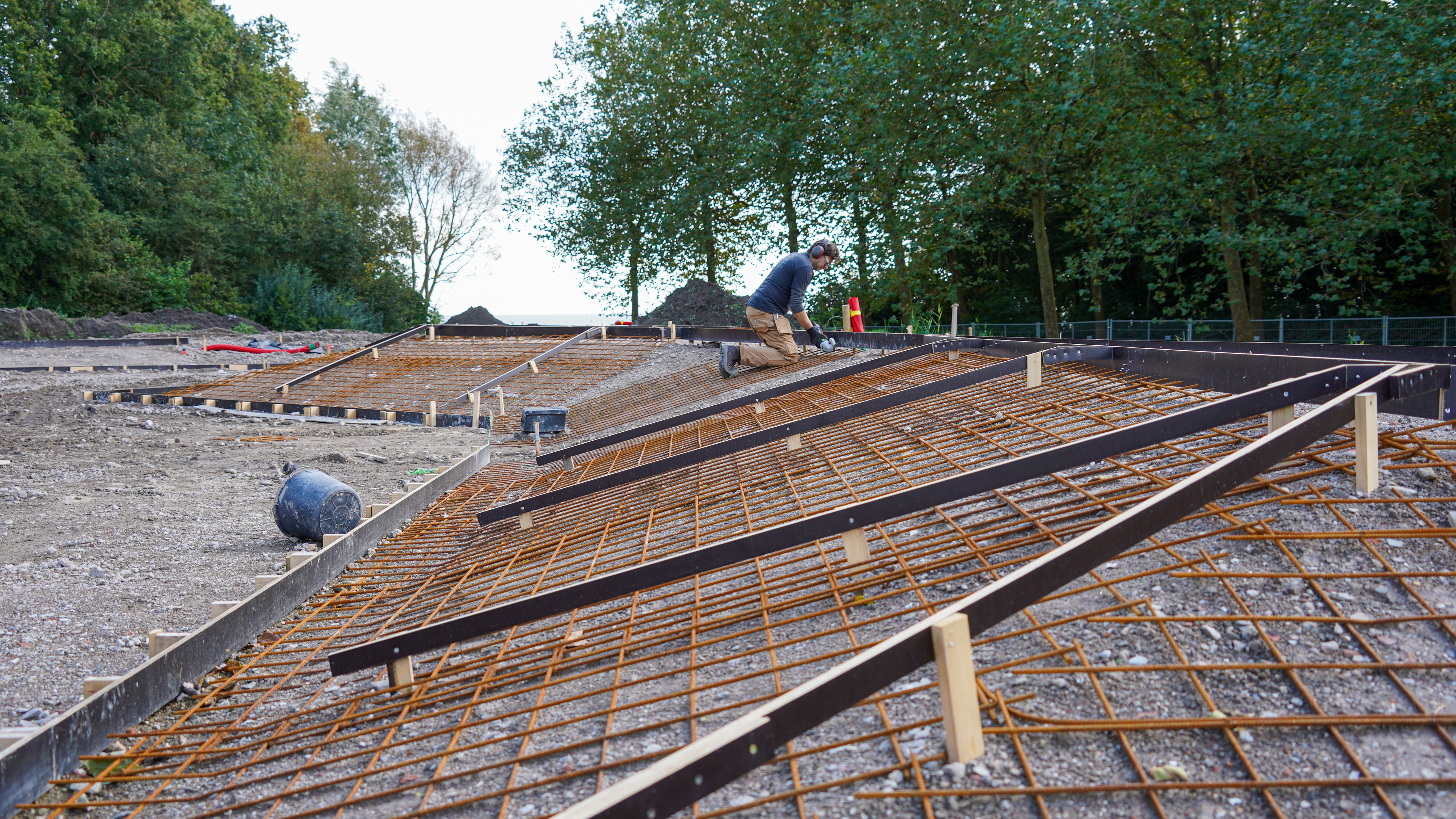 Bouw nieuw skatepark Hoorn in volle gang