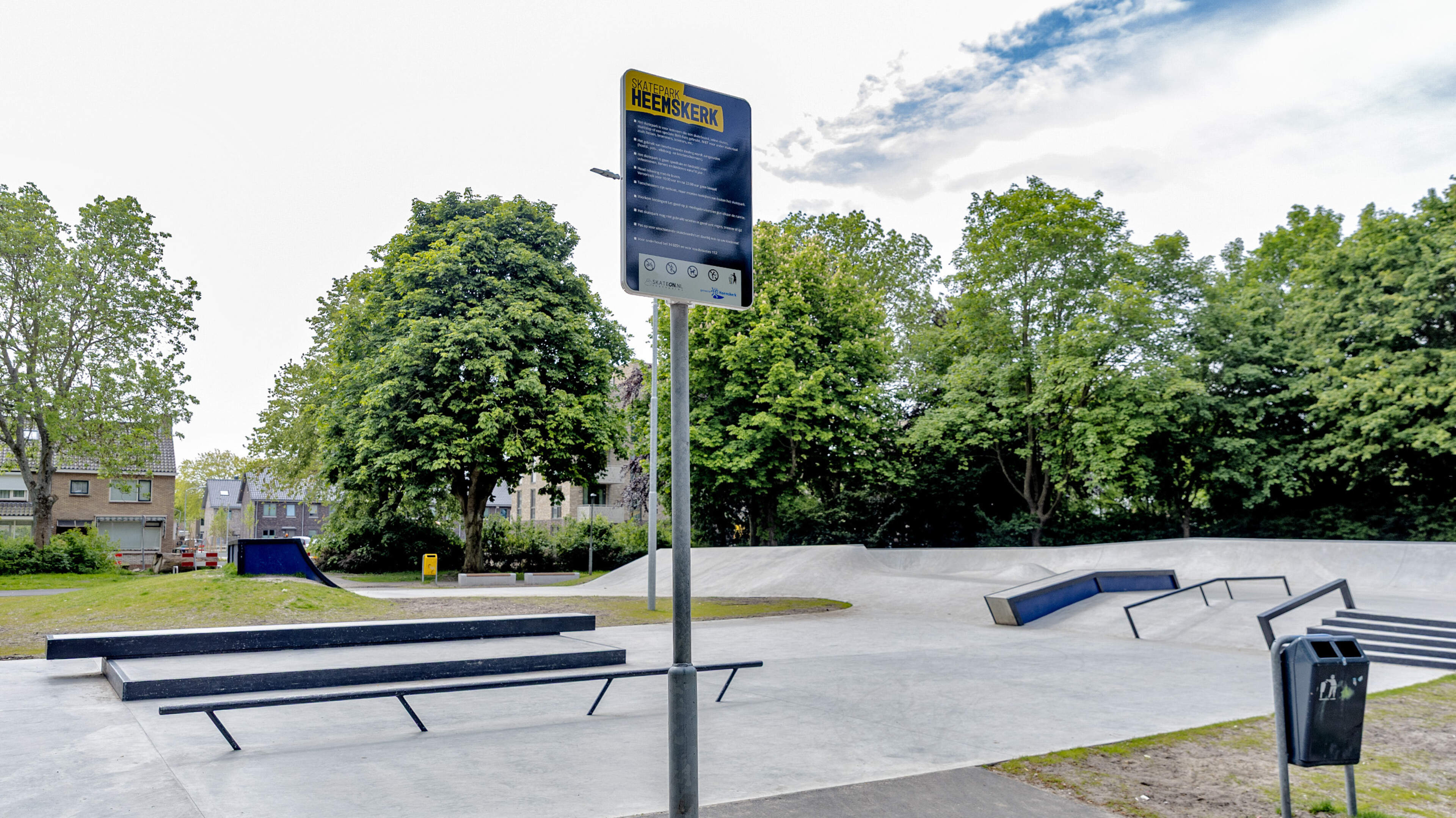 Unrest at Heemskerk skate park due to intimidating youths. Police and municipality receive reports, but: 'Not a problem hotspot'