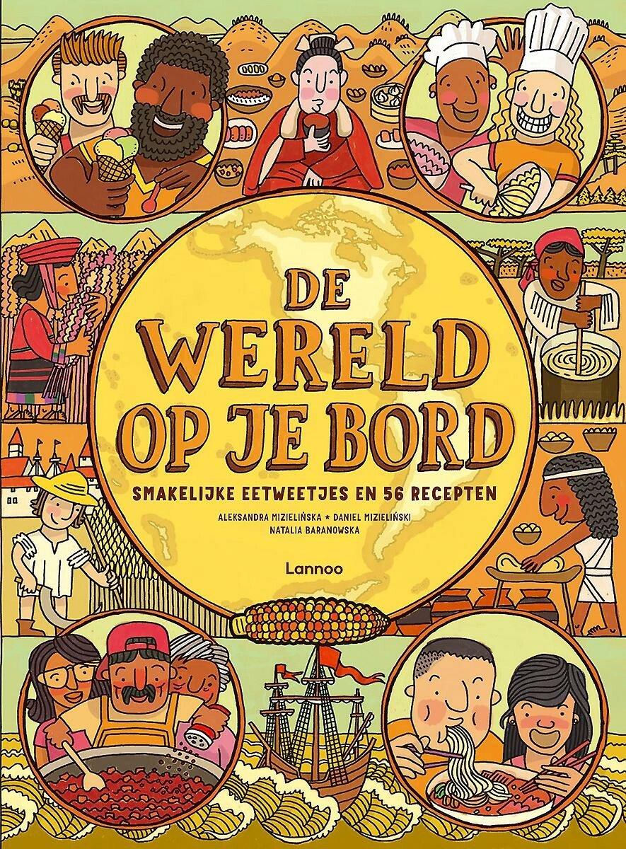 Smakelijke eetweetjes uit allerlei landen in het boek ’De wereld op je