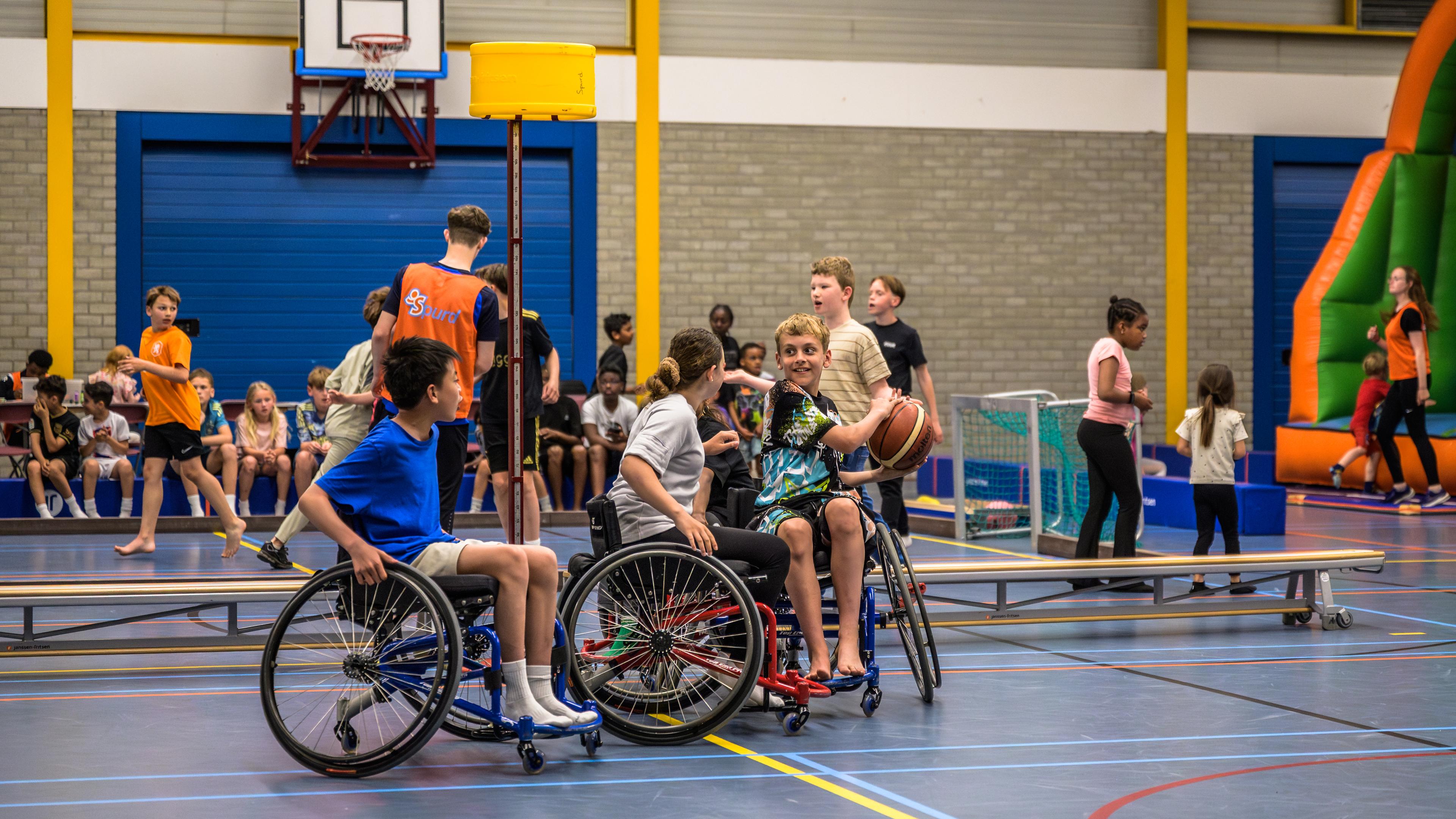 Clinic Freerunnen en andere sport- en spelactiviteiten tijdens PurVak in Purmerend en de Beemster
