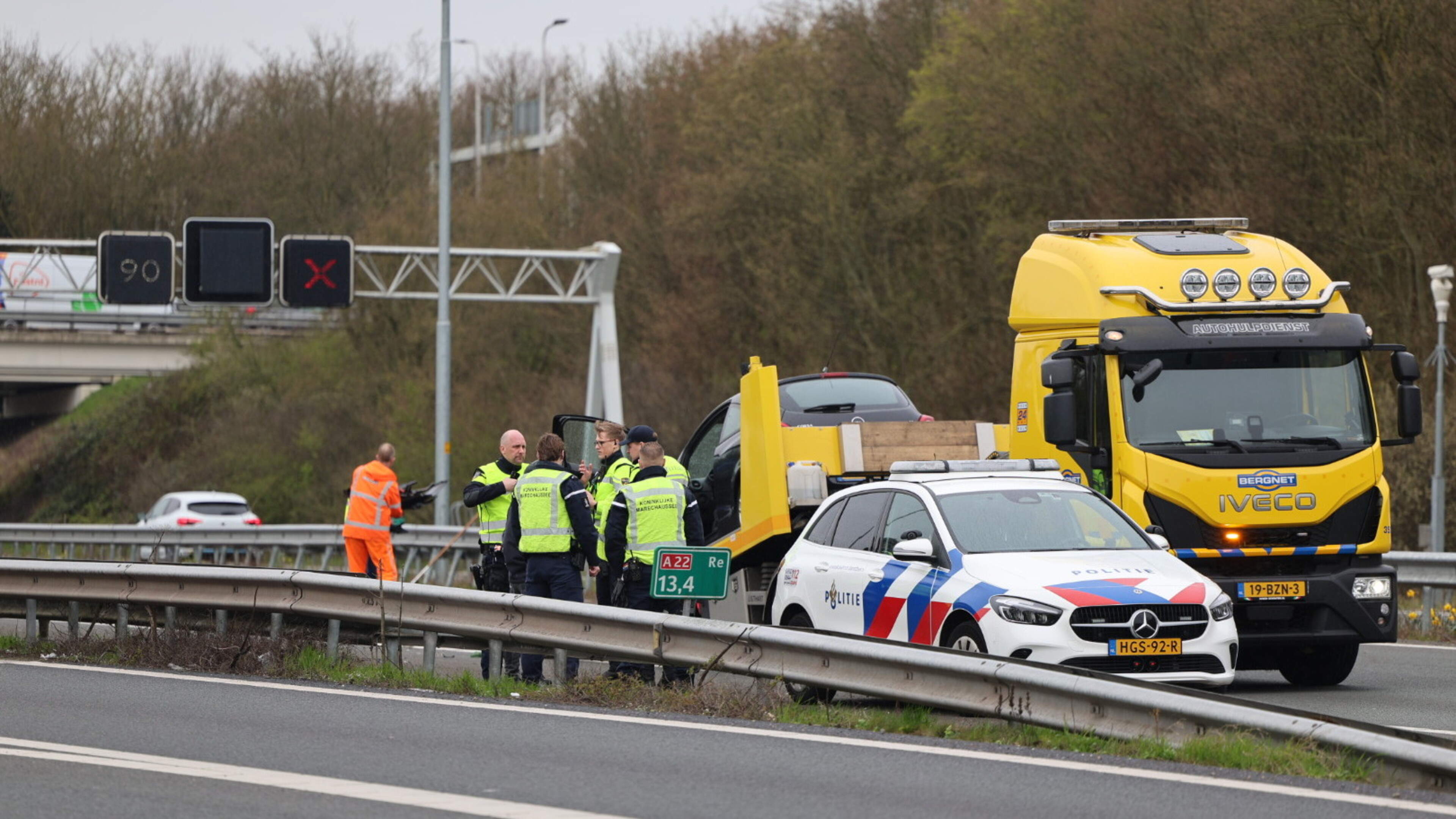 Accident in Velsertunnel towards IJmuiden causes delays