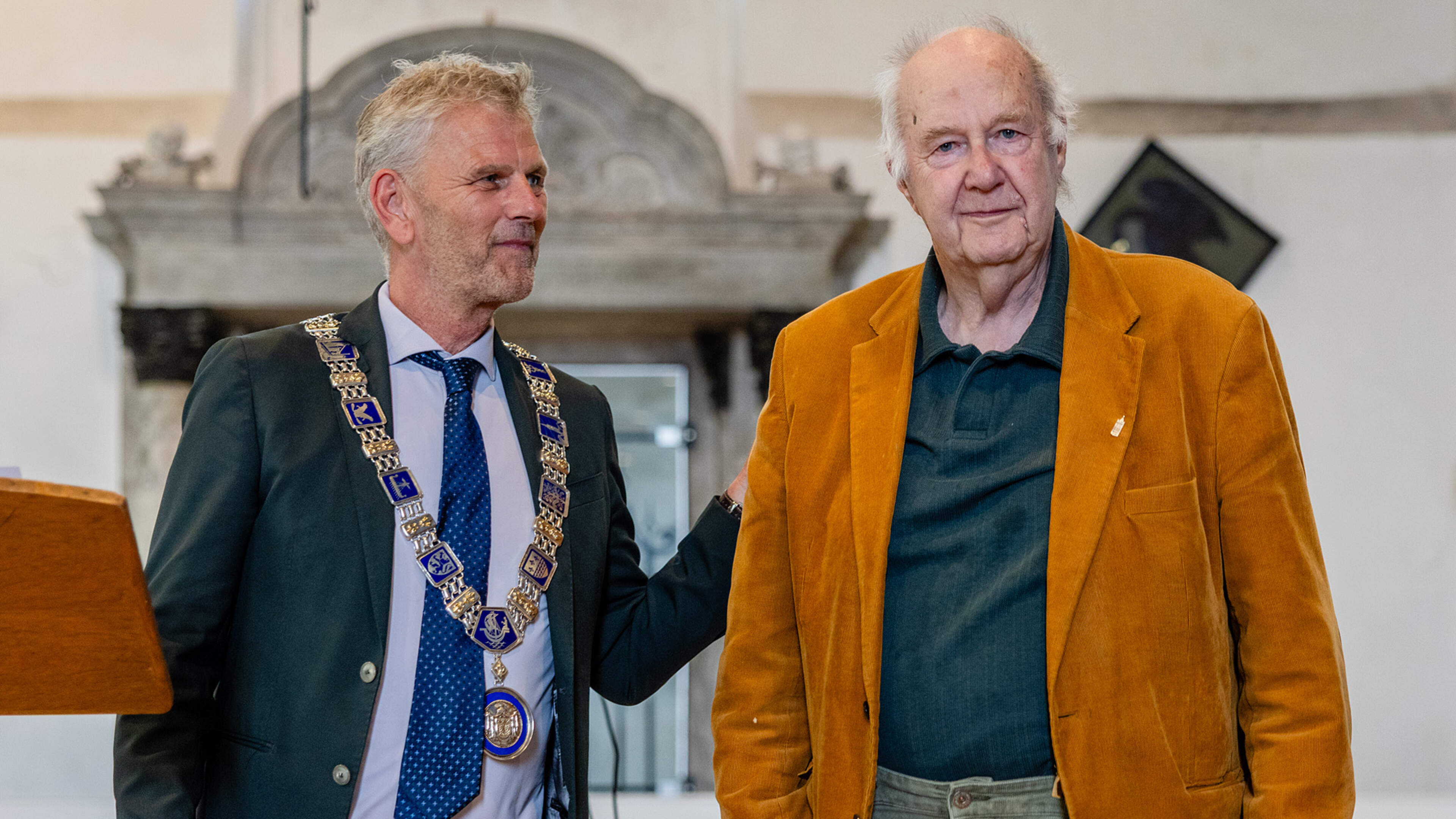 Wijkertoren award for Bert Kisjes as he steps down as chairman of Great Church foundation