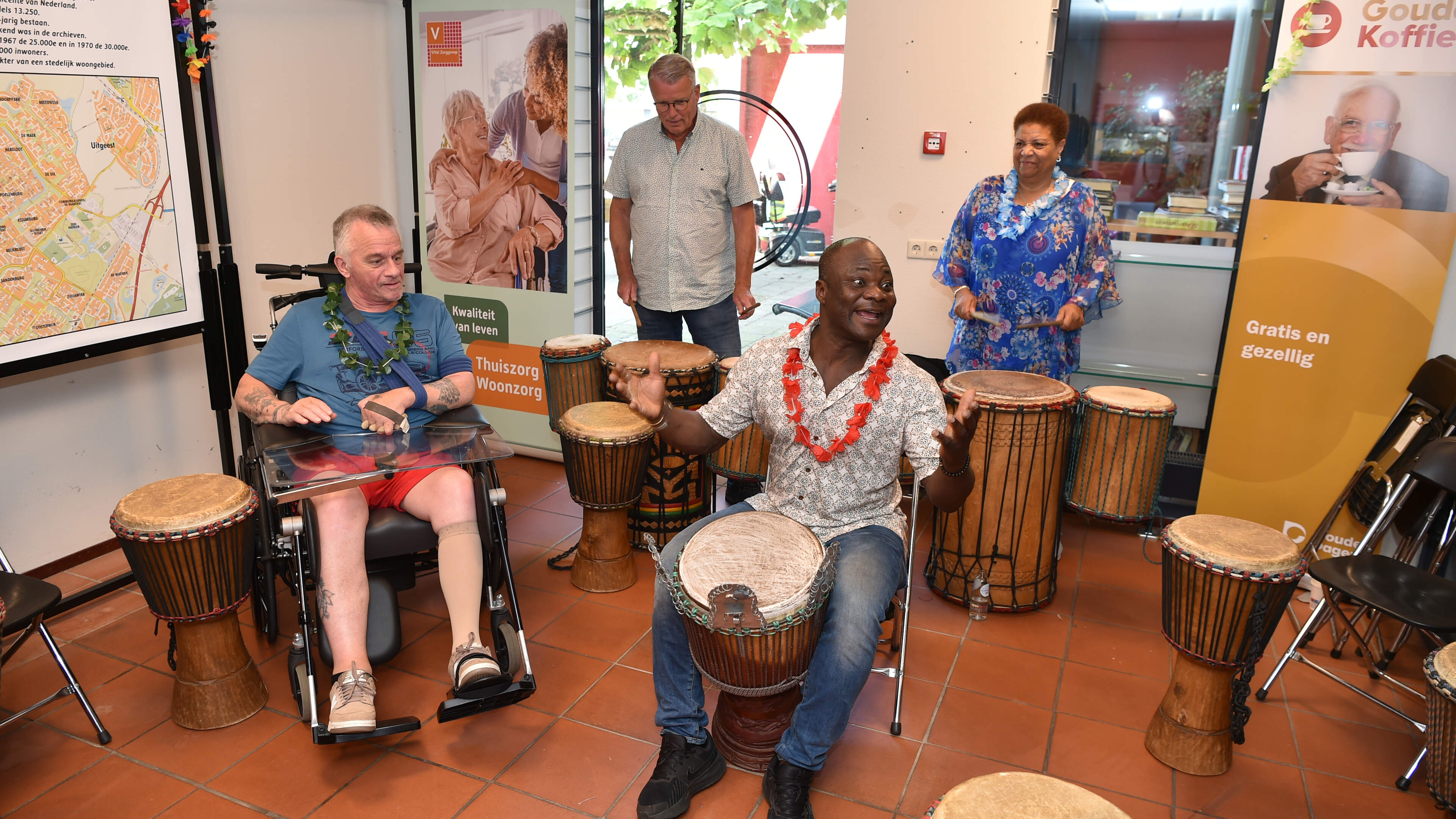 Djembe workshop at Golden Picnic in Westerheem connects people: This is the magic of music