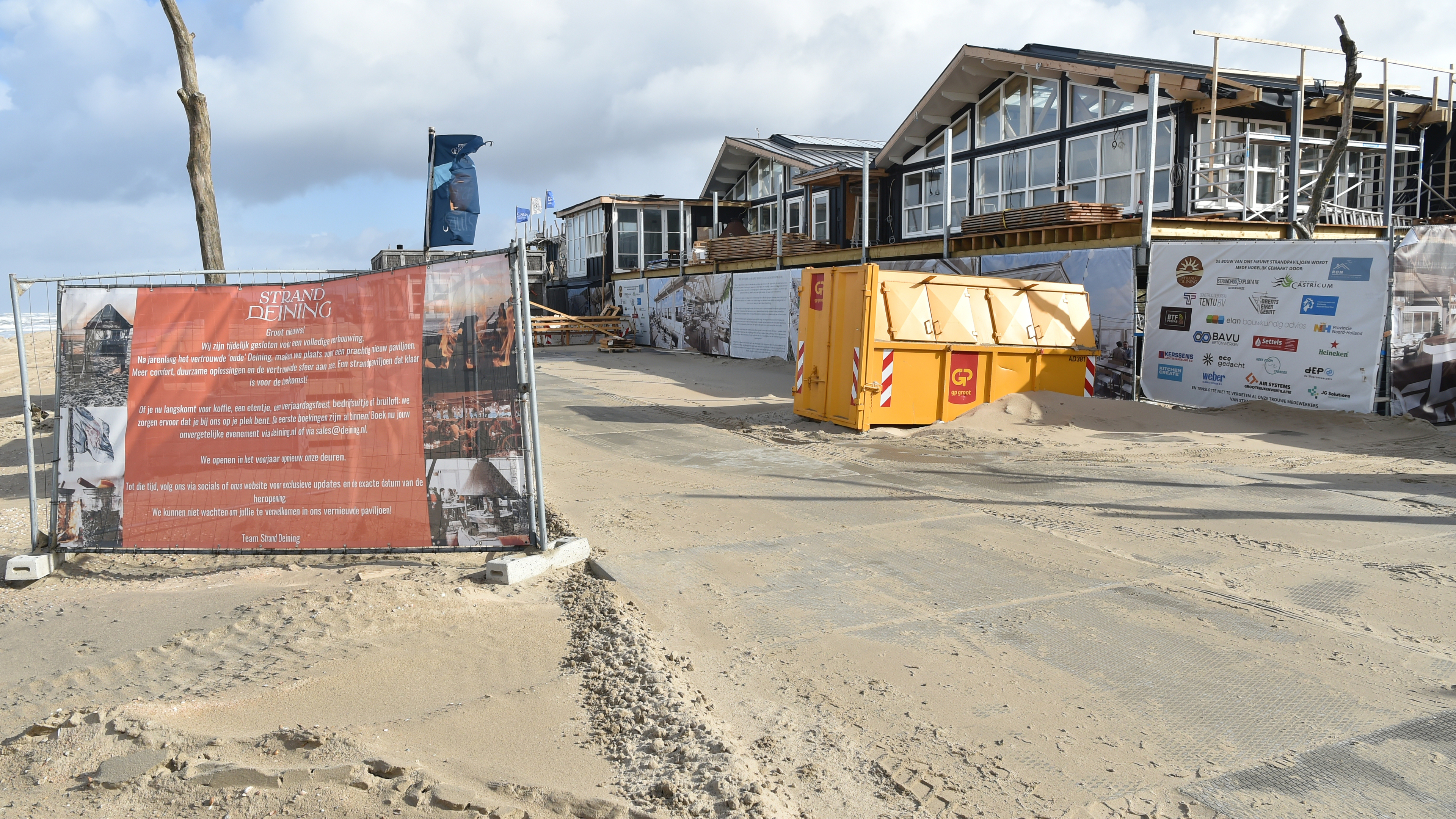 Deining in Castricum aan Zee celebrates 25th anniversary with new beach pavilion: 'Preparing for a hugely busy year'