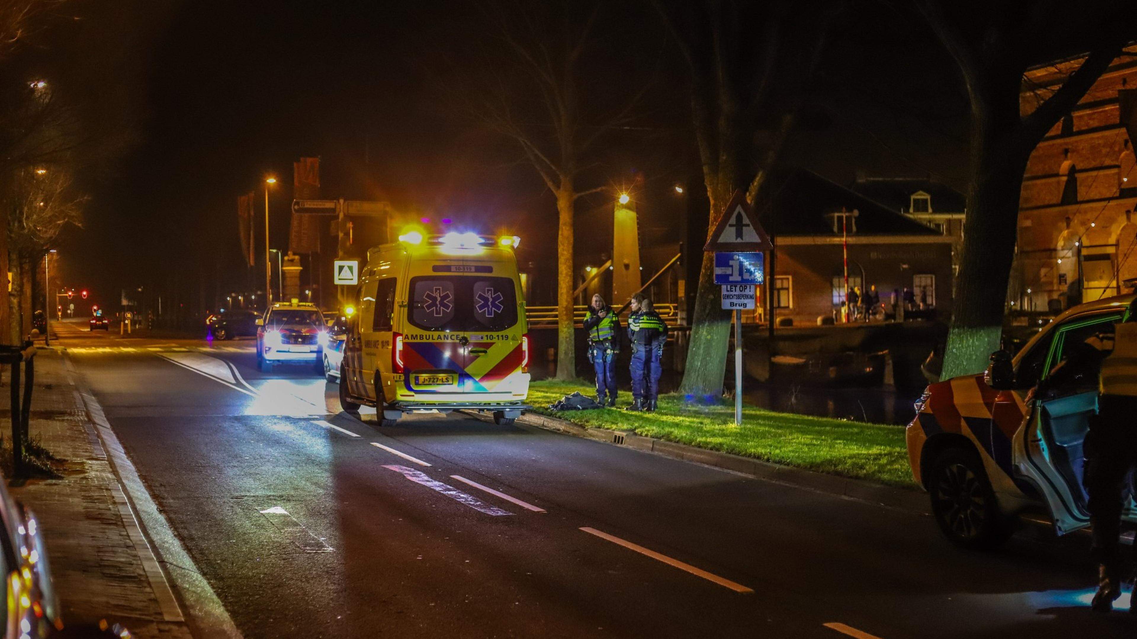 Persoon te water in uitgaansgebied Den Helder