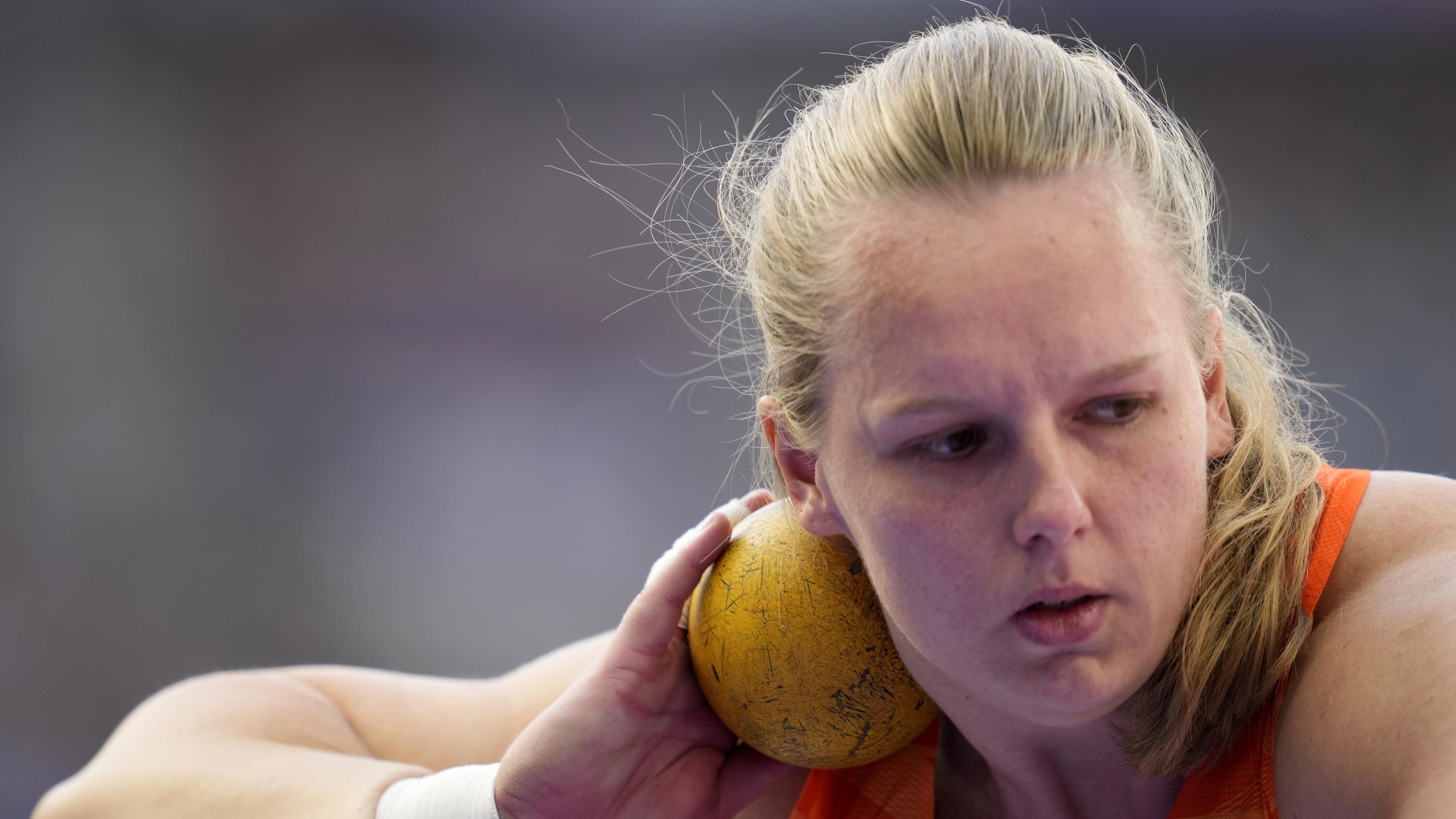 Volendamse Jessica Schilder zesde in olympische finale kogelstoten