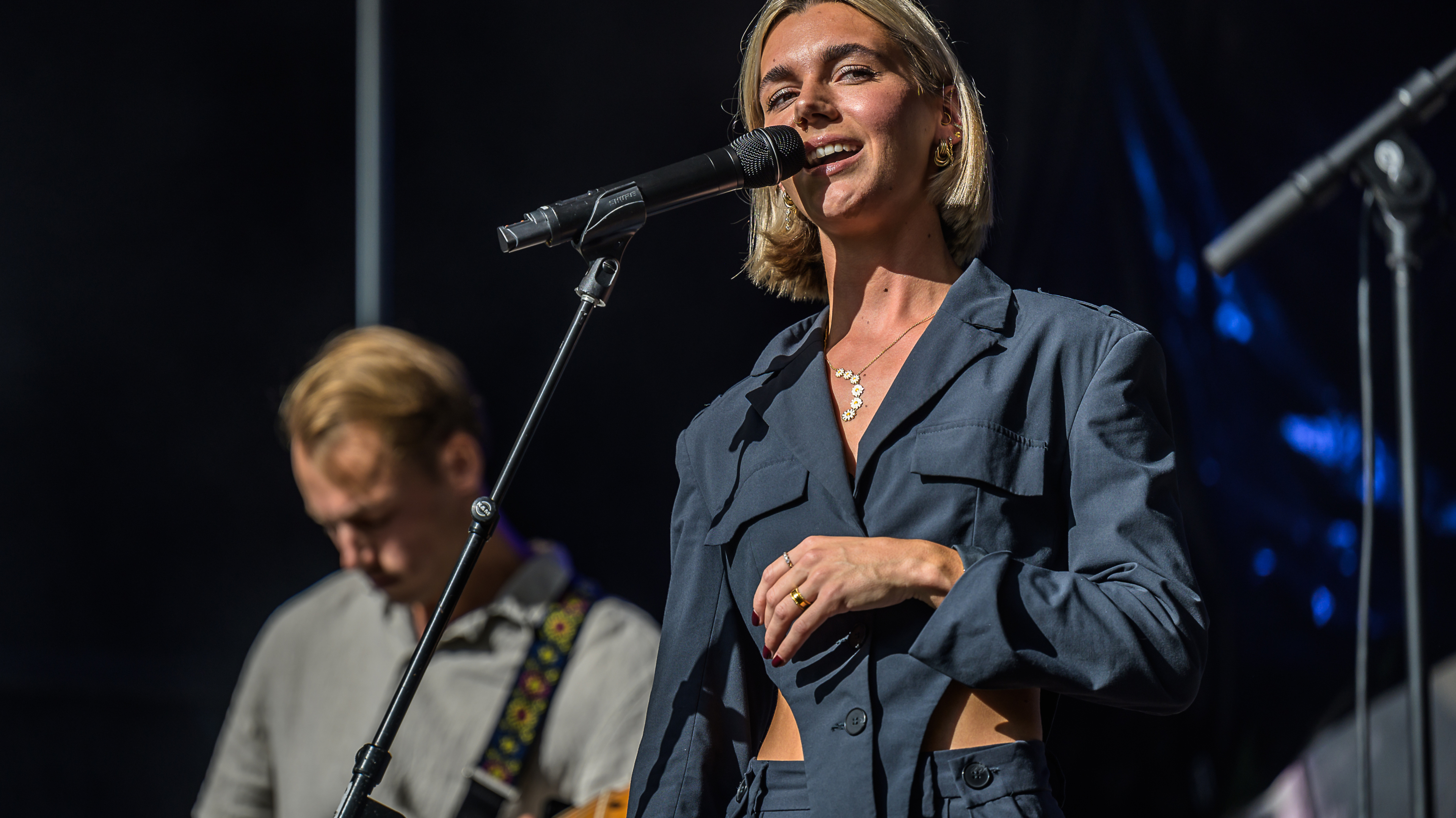 Parckpop, de thuiswedstrijd van Sari. ’Ik was heel zenuwachtig. Ze verwachtten toch iets van me’