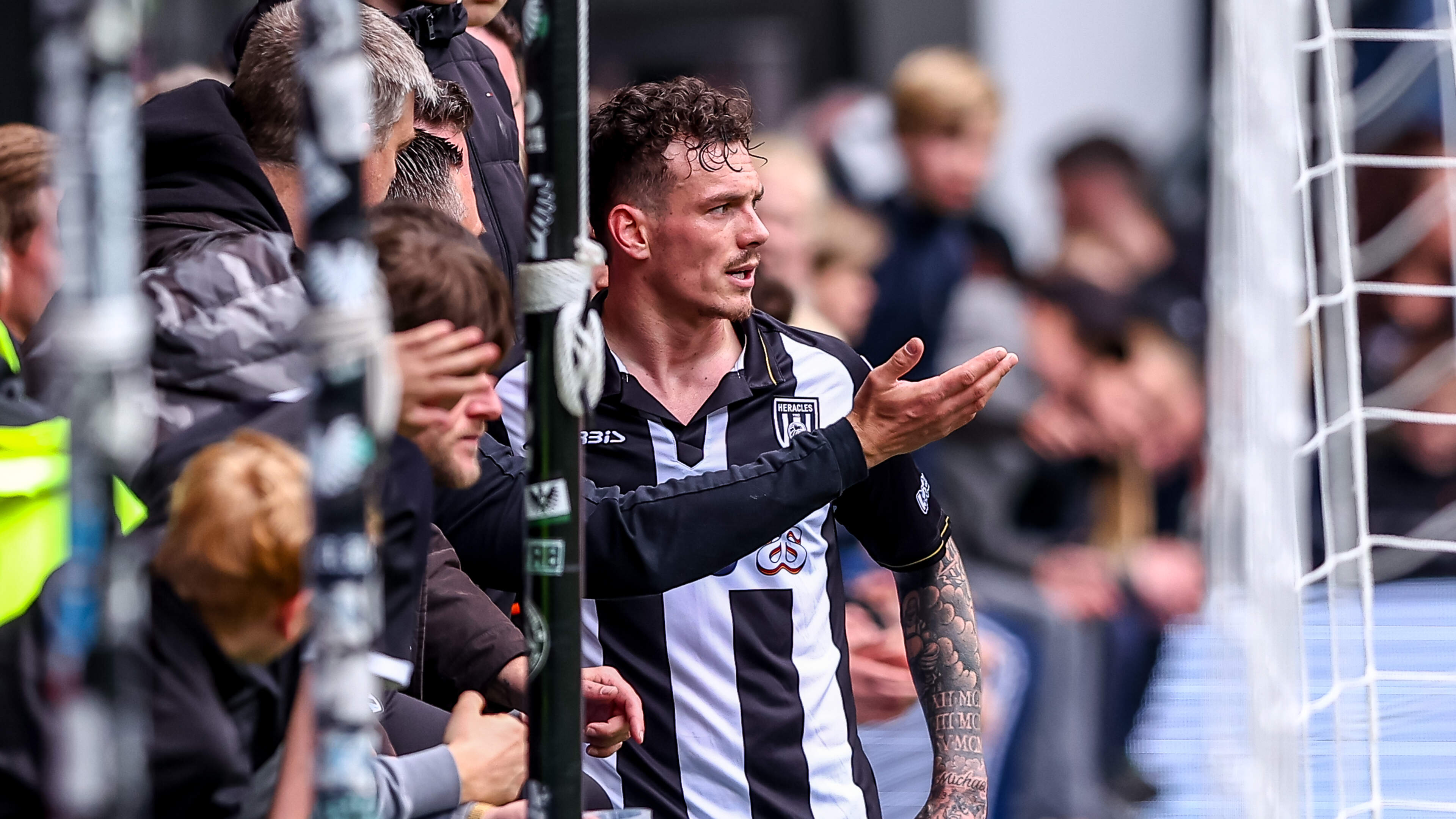 Heracles-spits Jizz Hornkamp uit De Rijp weer geblesseerd