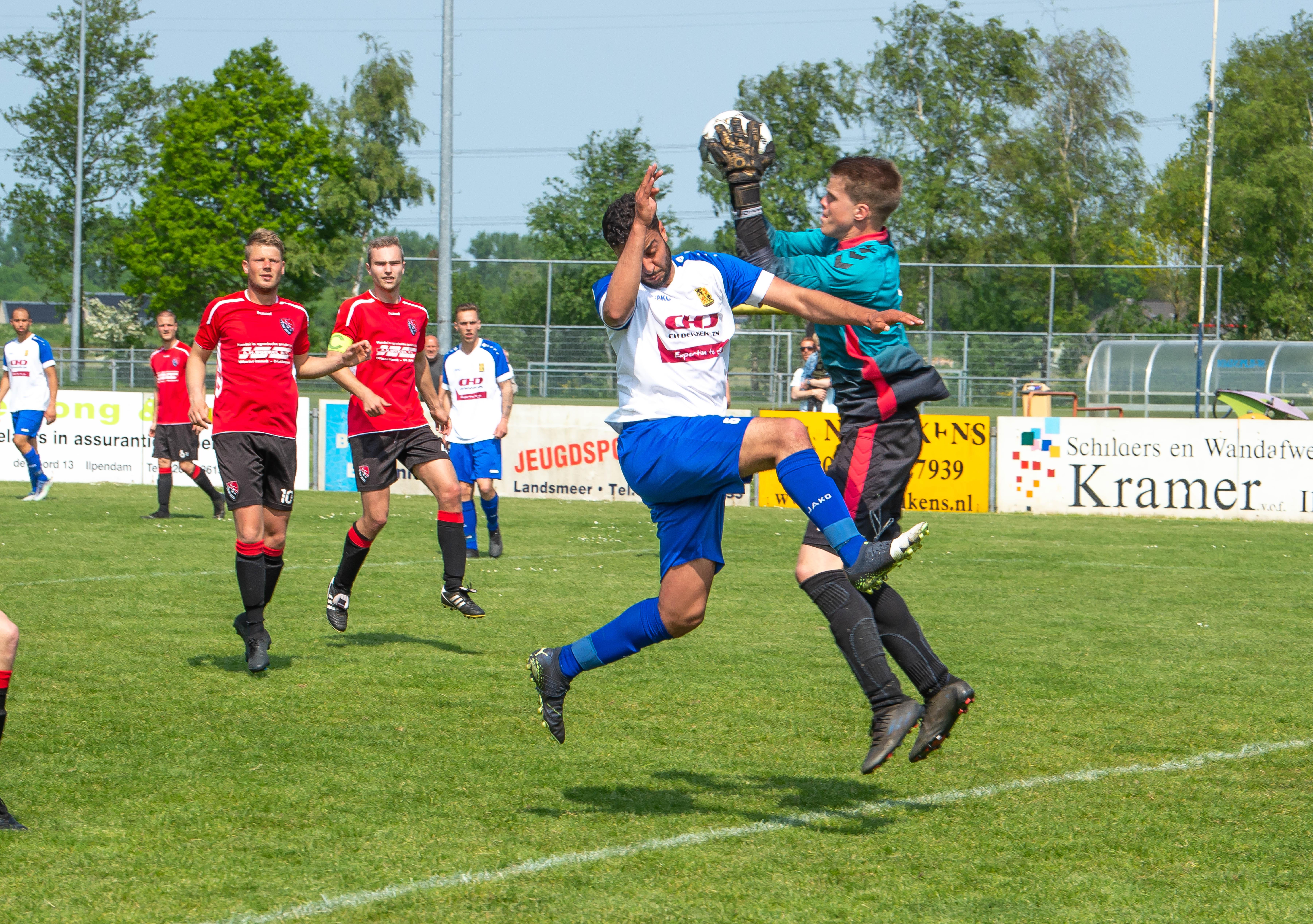 Gelijkspel blijkt te weinig, Ilpendam zakt naar vierde klasse