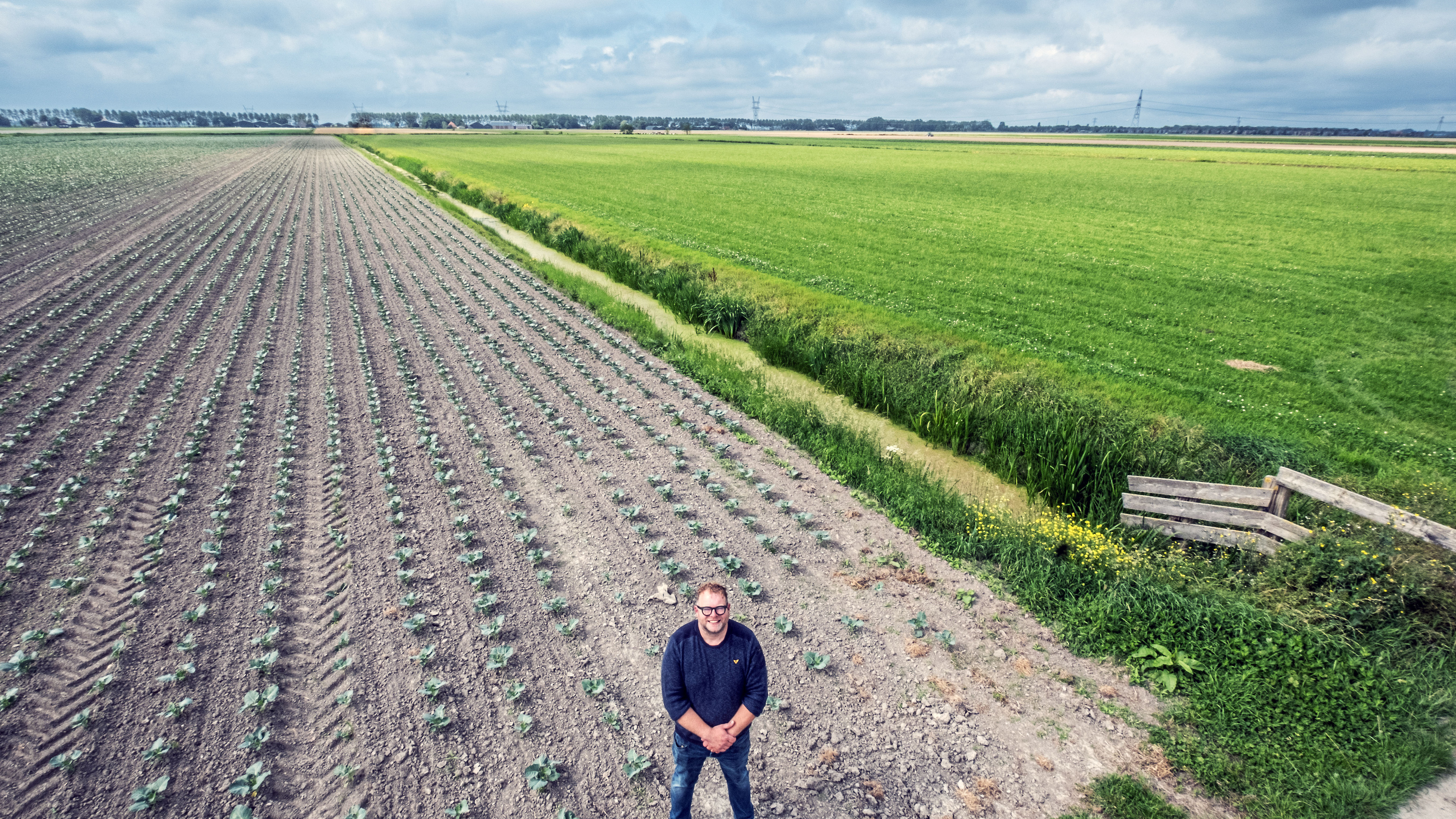 Zwarte Cross in de Schermer. Het is de droom van boer Joost Stroomer. ‘Maar dan in het klein’