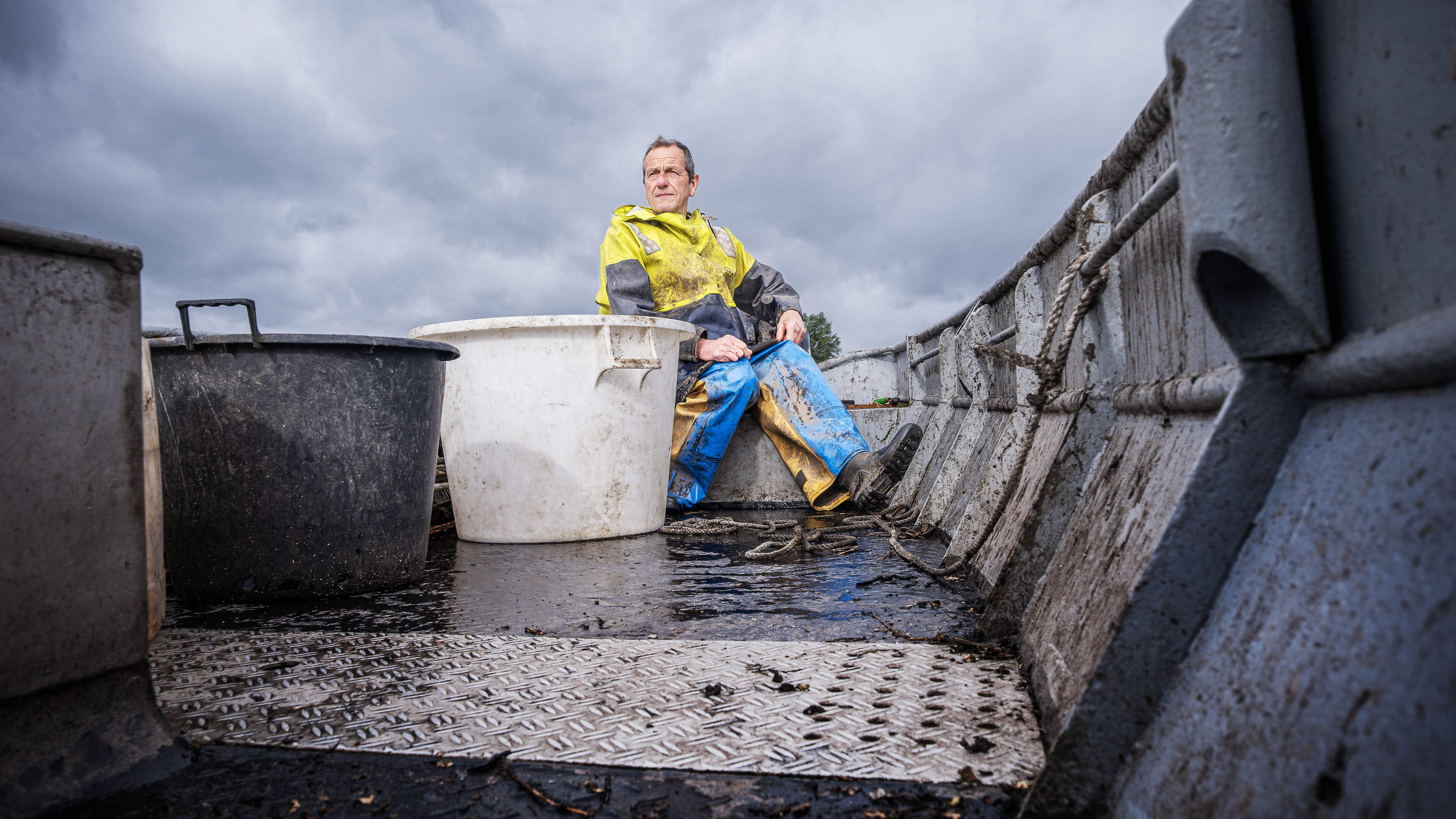 Theo Rekelhof is the only professional fisherman on the Westeinderplassen: on eel and the hand of God