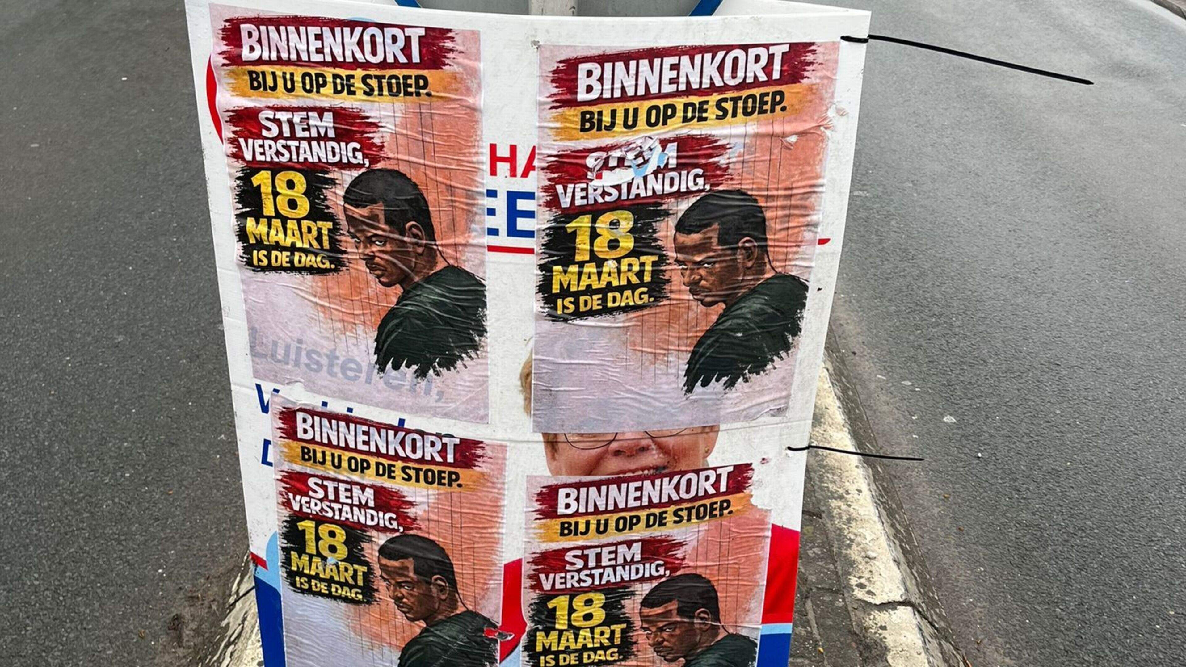 Mayor of Heemskerk reports racist messages and theft of election signs to police: 'This is unacceptable'