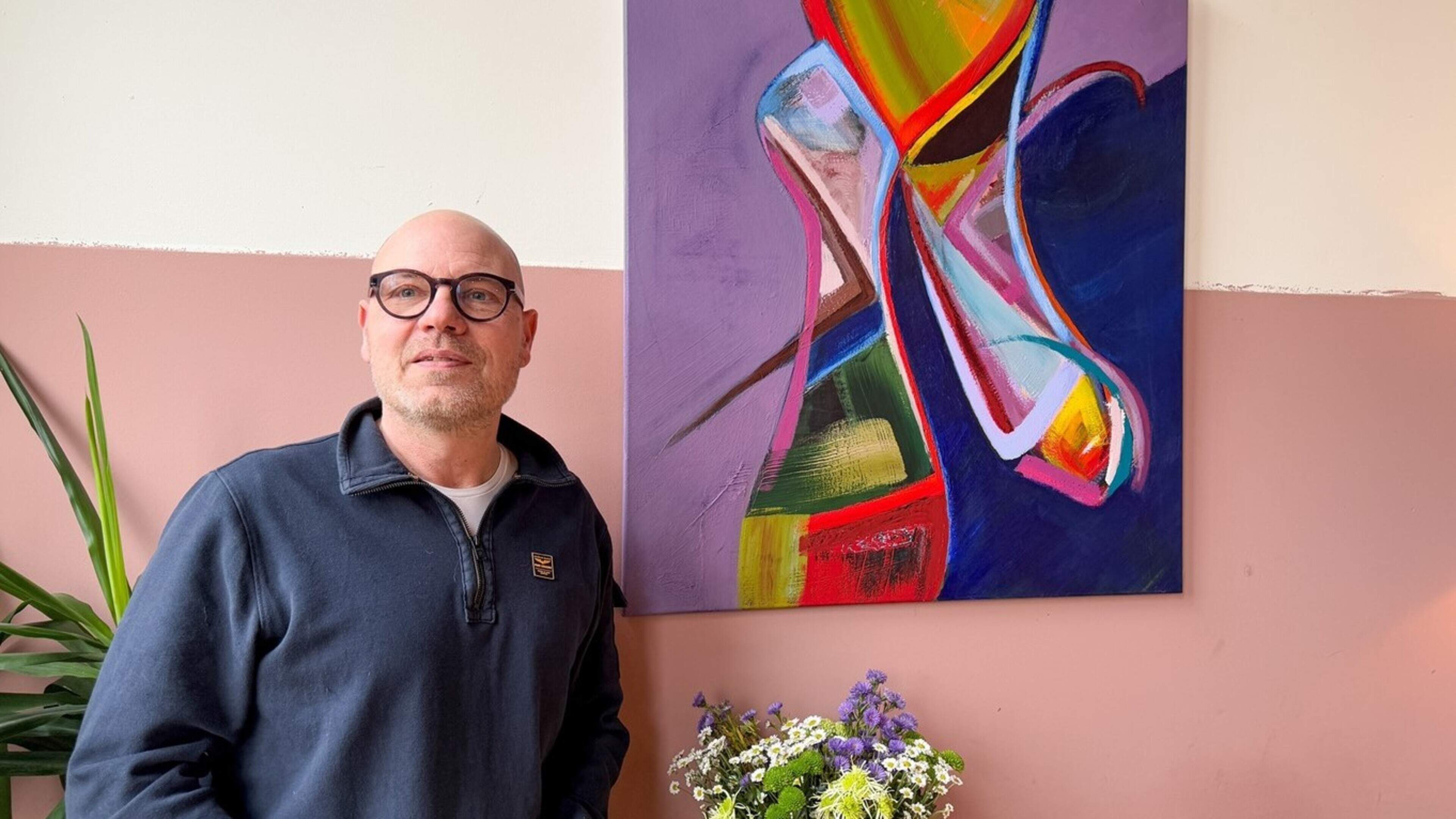 Expositie kunstenaar Stefan Koopman in Bakkum: ’Abstract met punt van herkenning’