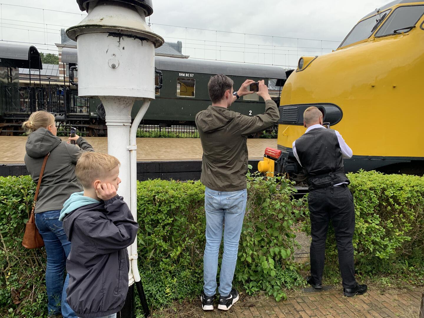 Merijn (12) zou deze historische trein kunnen besturen, maar nu is hij ...