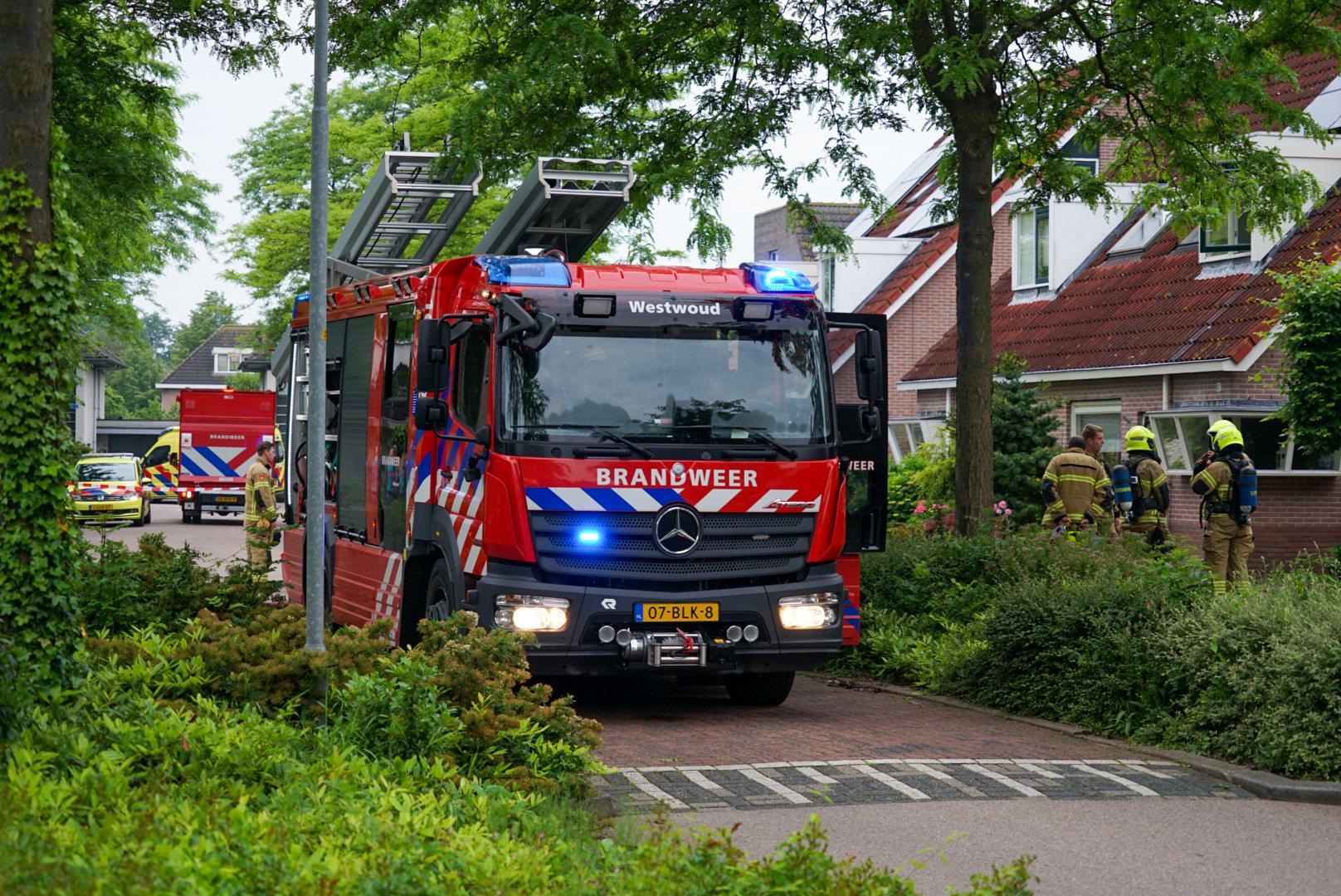 Brand in bijwoning van huis in Hoogkarspel