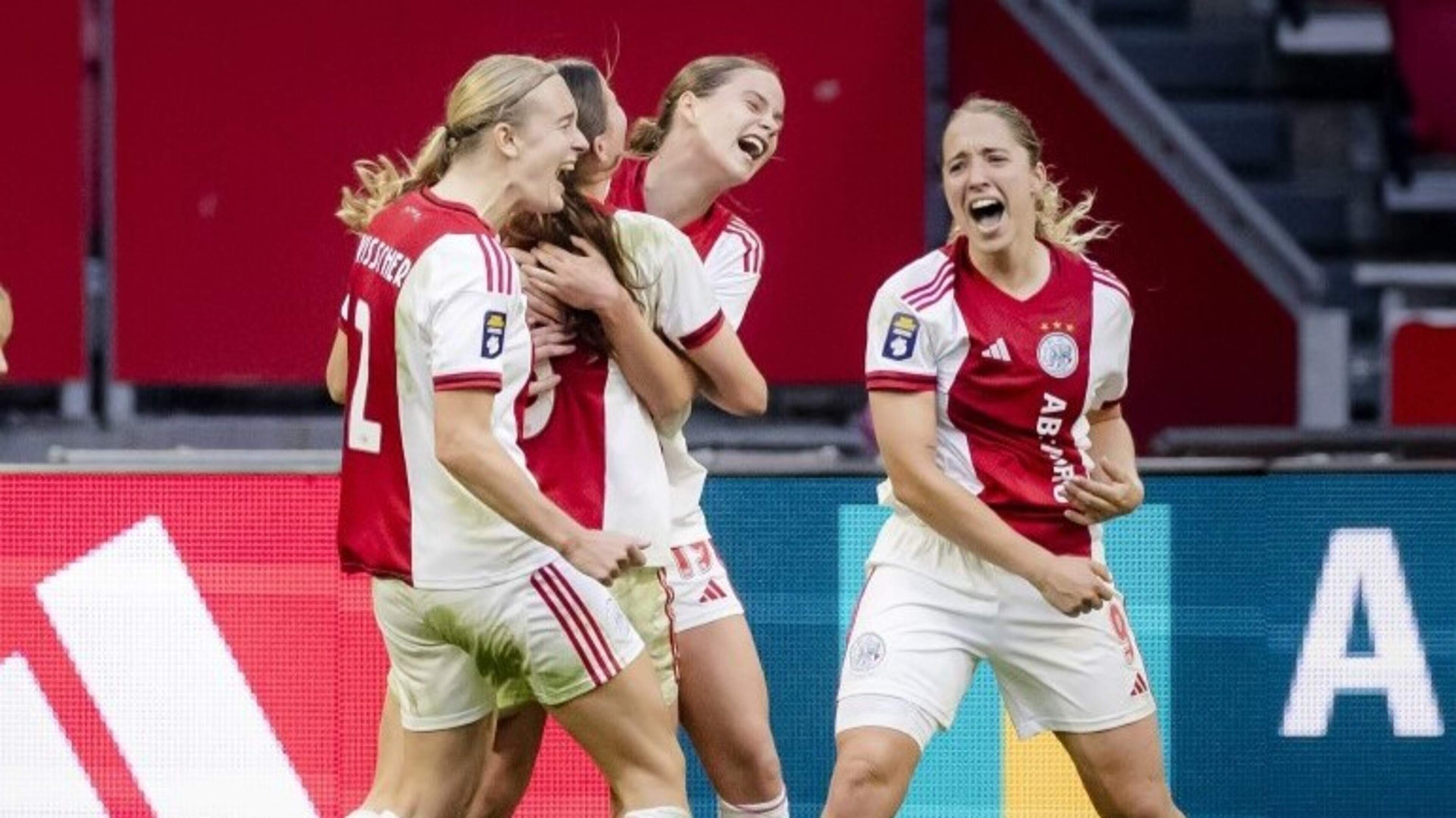 Ajax beat PEC Zwolle to go top of Women's Eredivisie