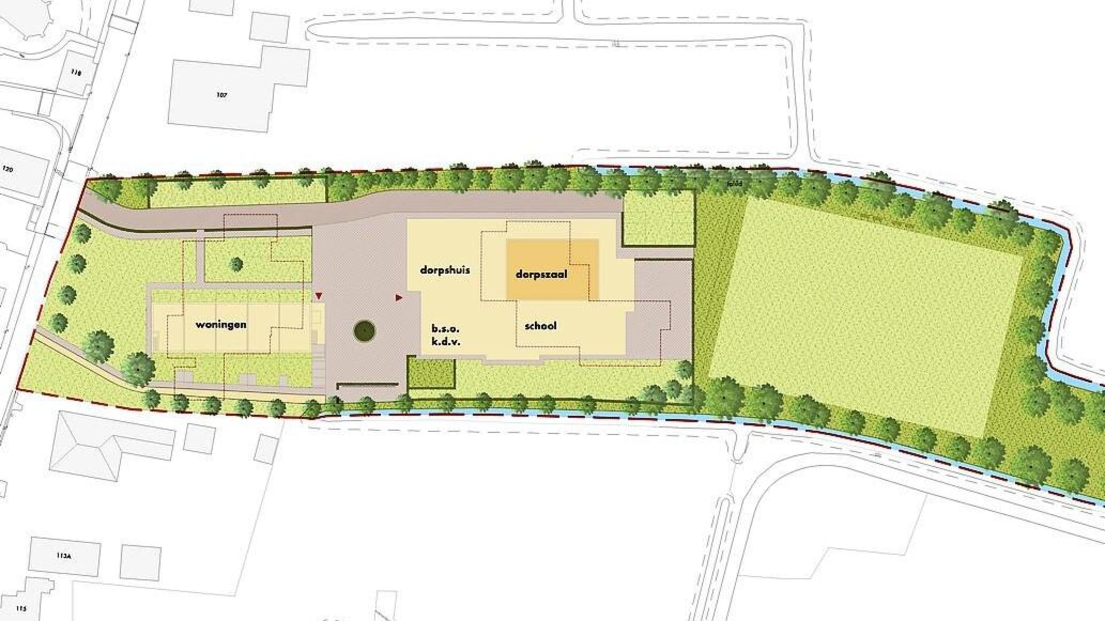 Nieuw dorpshuis en nieuwe basisschool Schellinkhout medio 2024 klaar