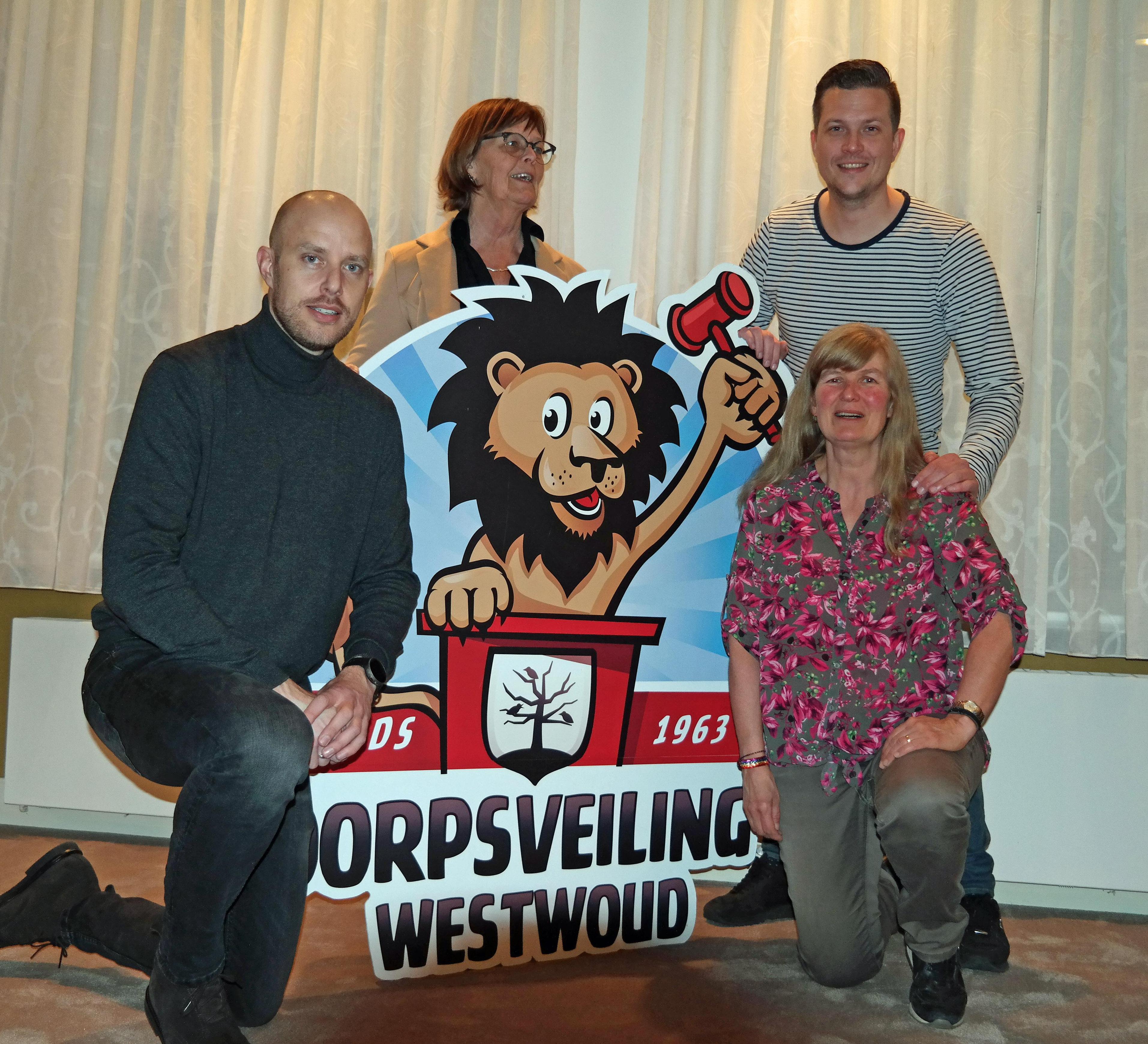 Geld dorpsveiling Westwoud gaat voortaan meer naar clubs en minder naar kerk