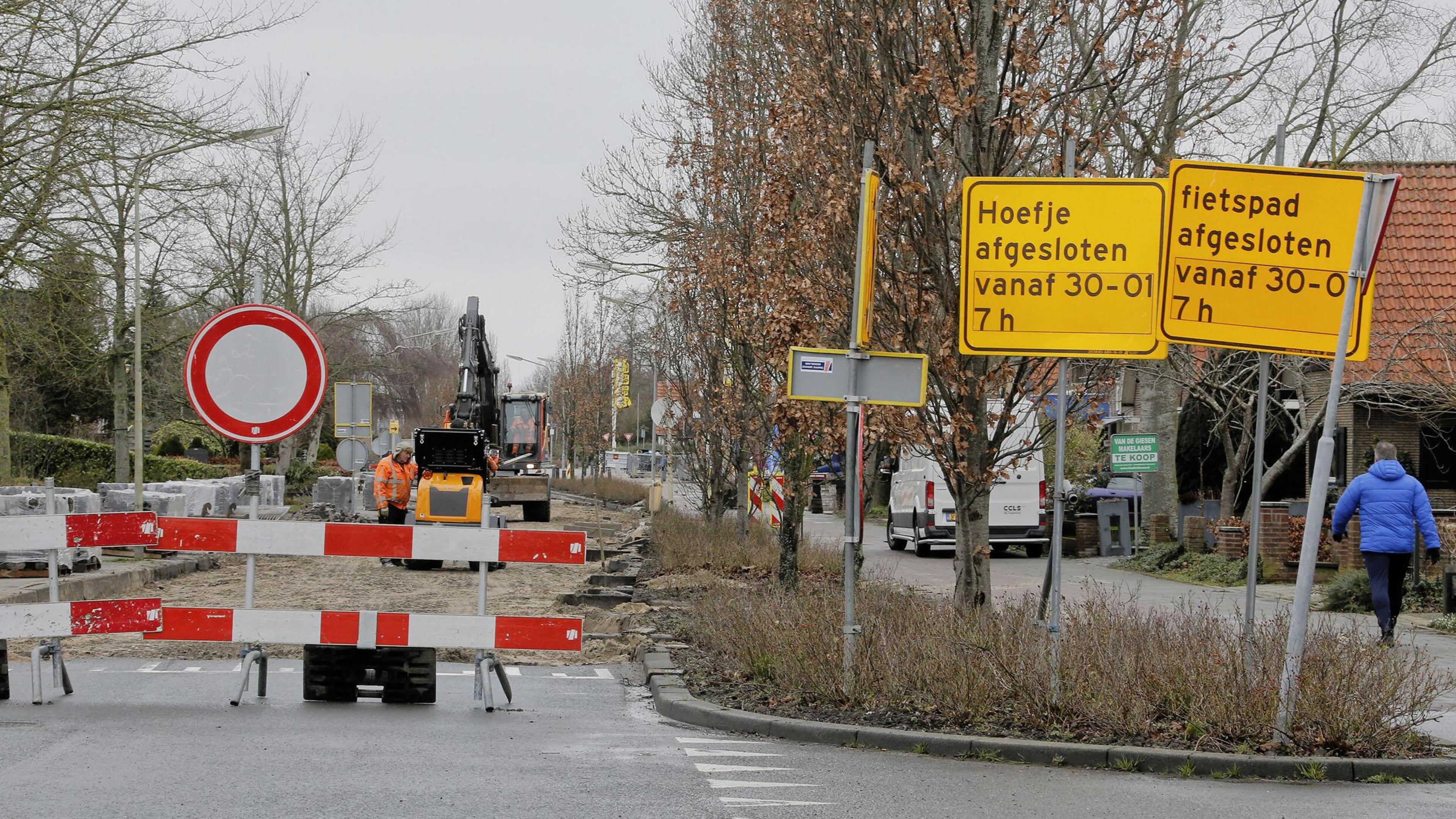 Door het dorp denderend zwaar verkeer is verleden tijd. ’t Hoefje in Nieuwe Niedorp is alleen nog do