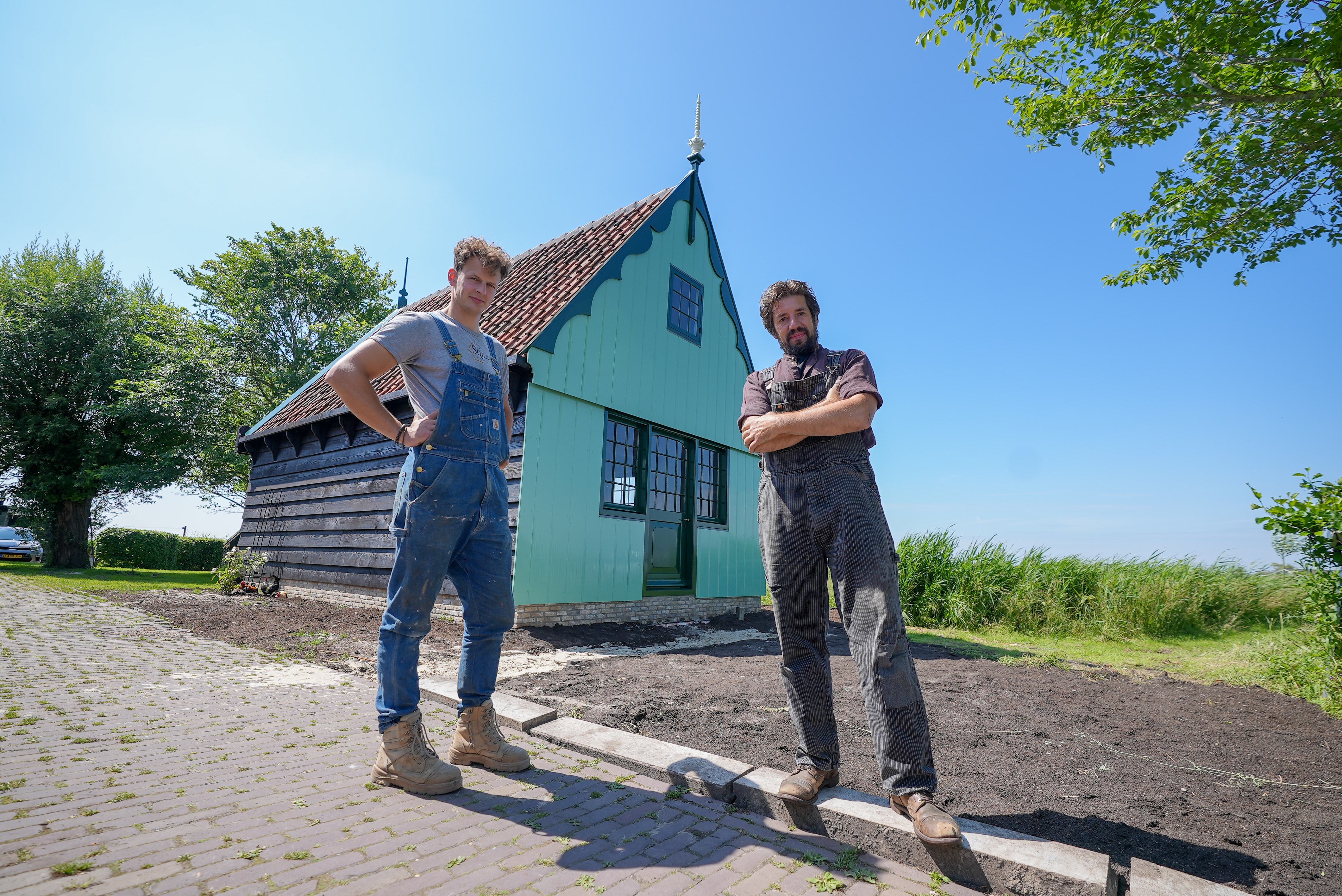 ’Zaans’ huisje in Waterland is bijna af: ’Mooie, oude makelaars zitten er ook op, modelletje kurkent