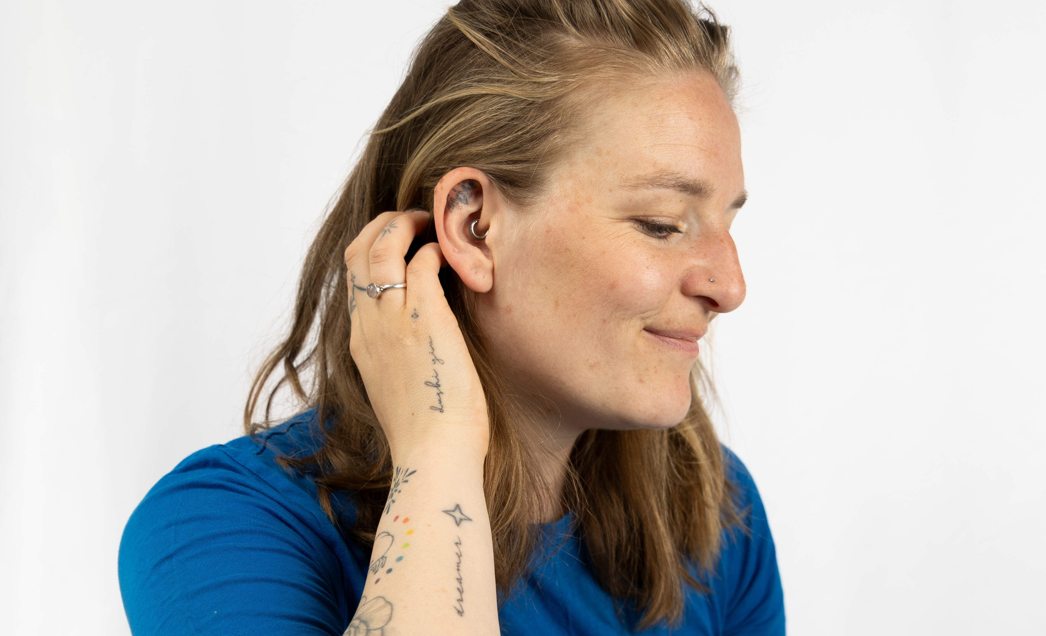 Lucienne has more than fifty tattoos: ‘There are more to come’