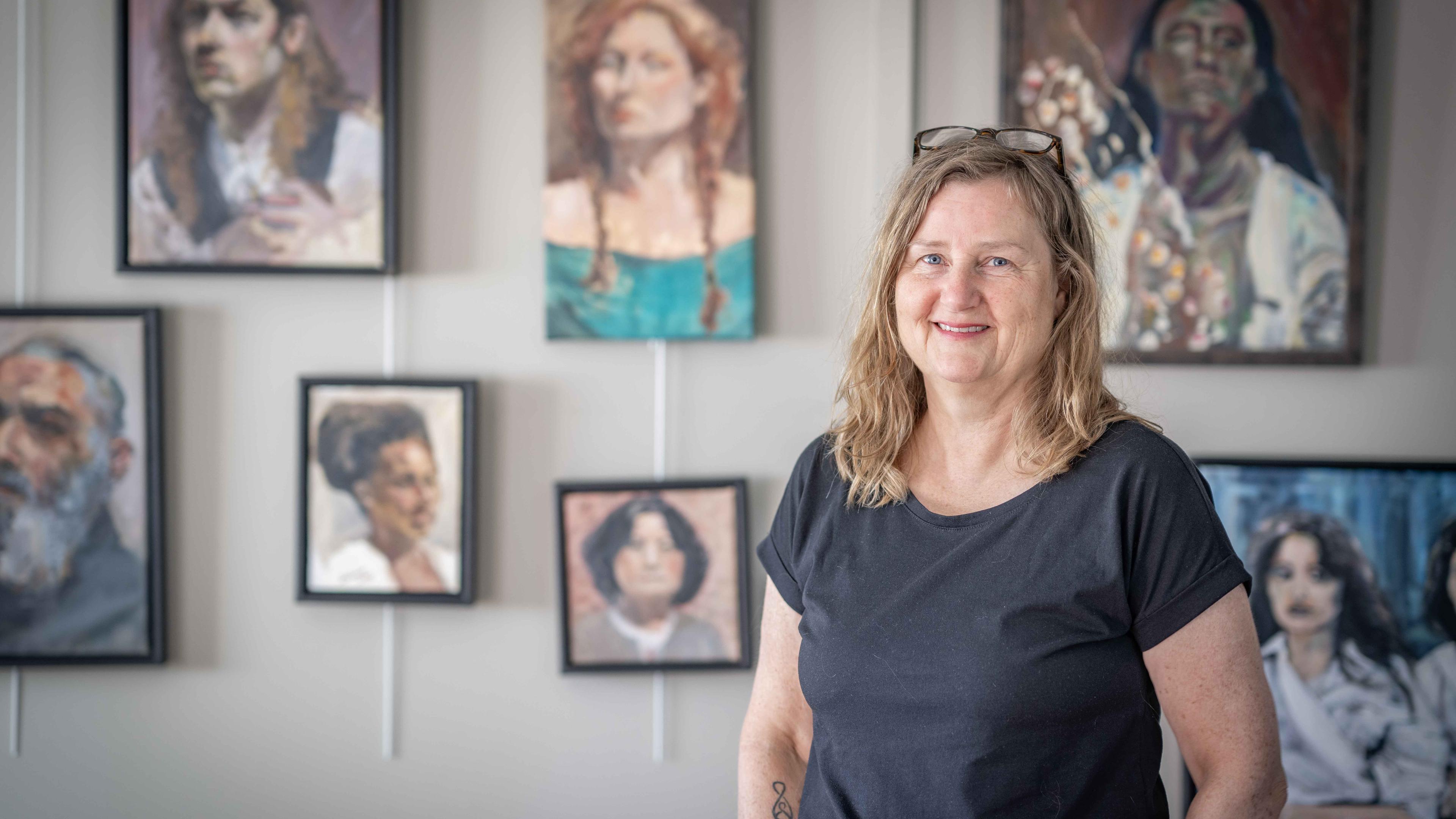 Twee Open Dagen in vrolijke, kleurrijke studio. Linda Moorland doet mee met Landelijk Atelierweekend