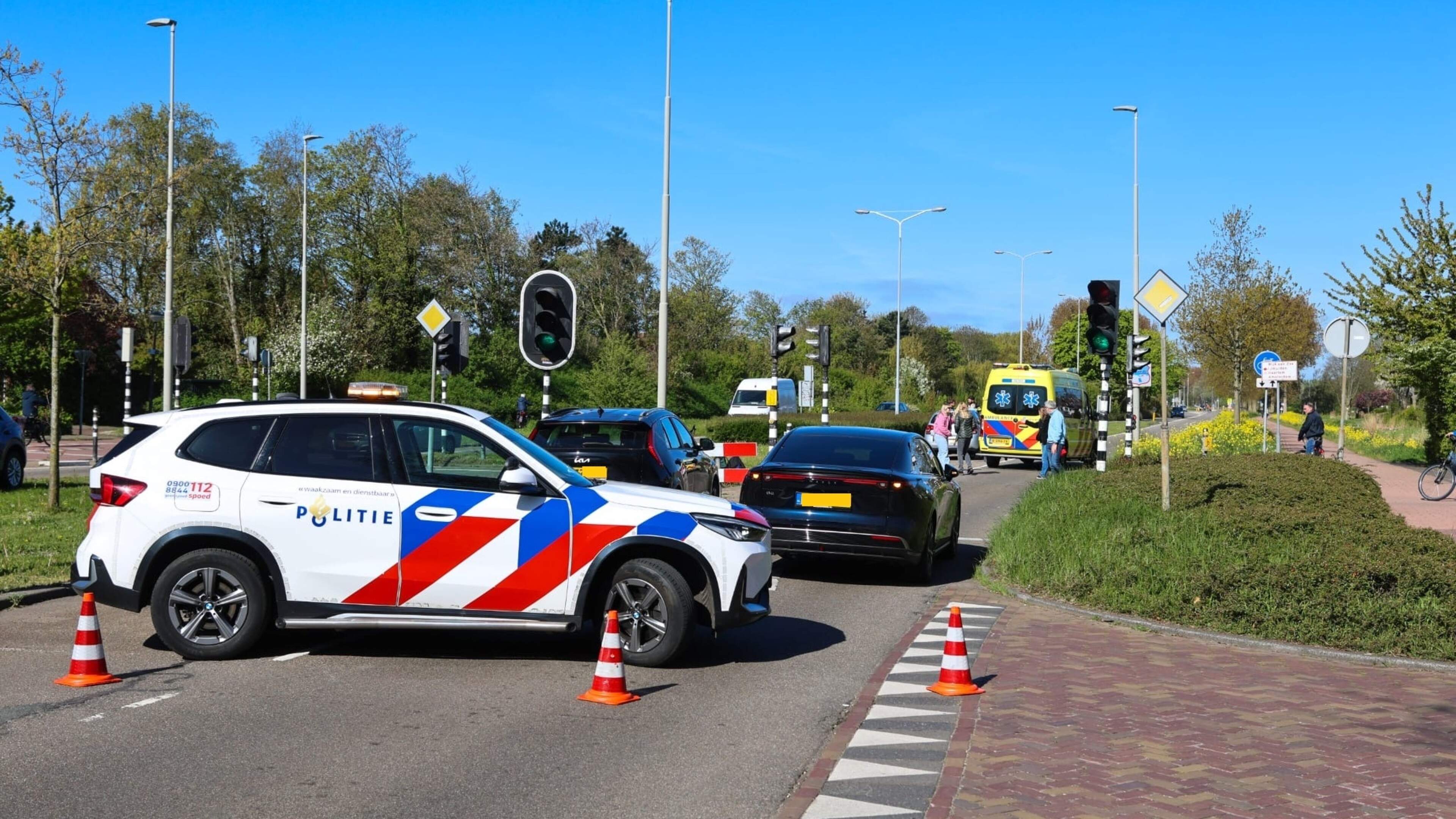 Cyclist injured in collision with car in Beverwijk