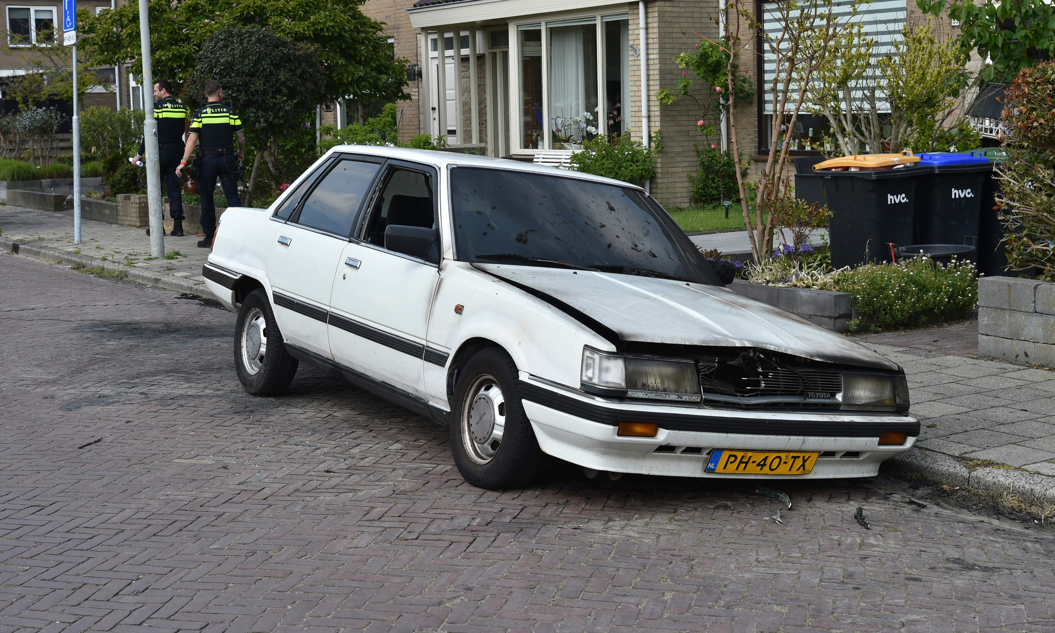 No CCTV surveillance after another car fire on Debora Bakelaan in Heemskerk