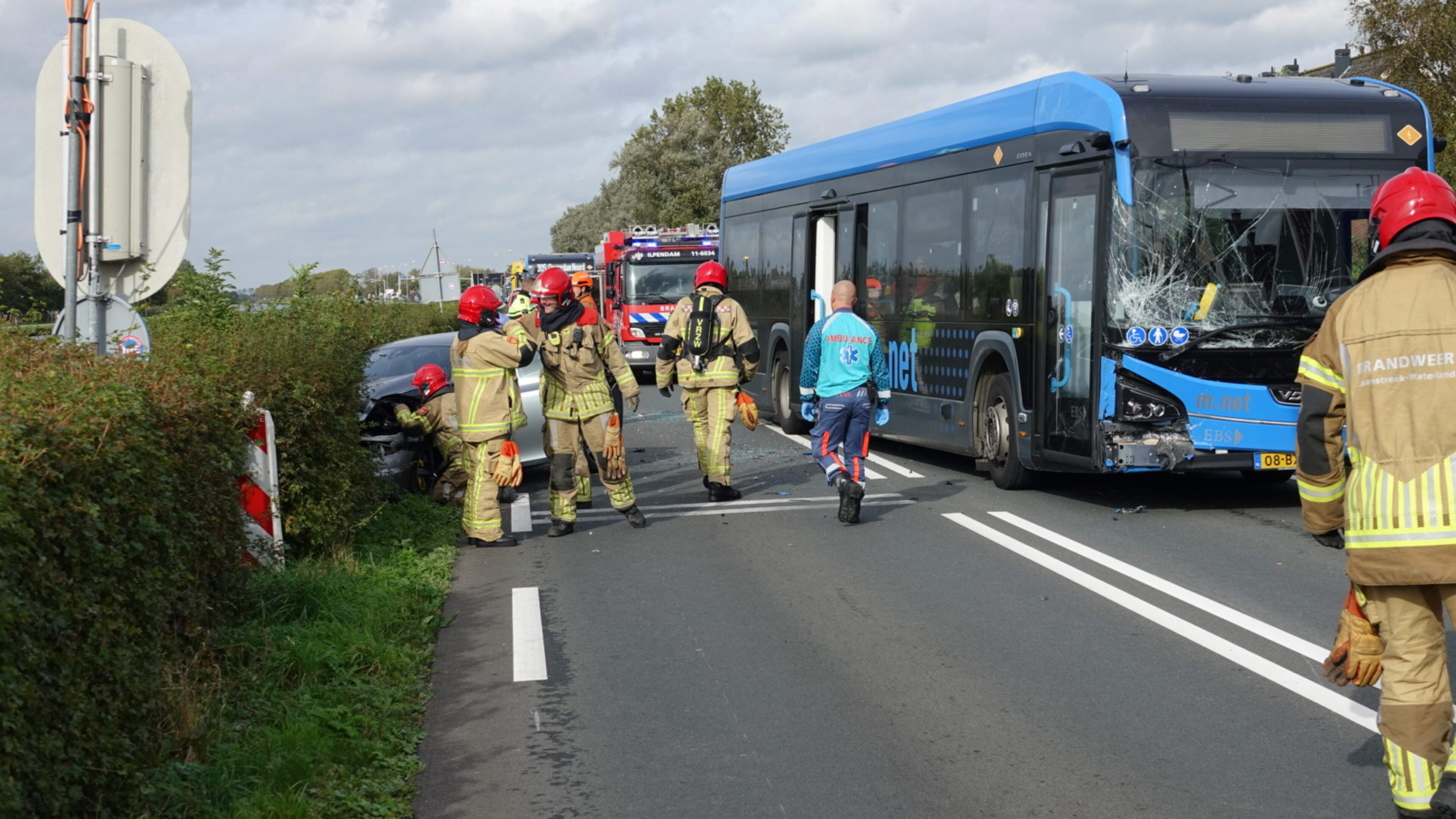 Buschauffeur (32) was niet onder invloed tijdens ongeval Watergang
