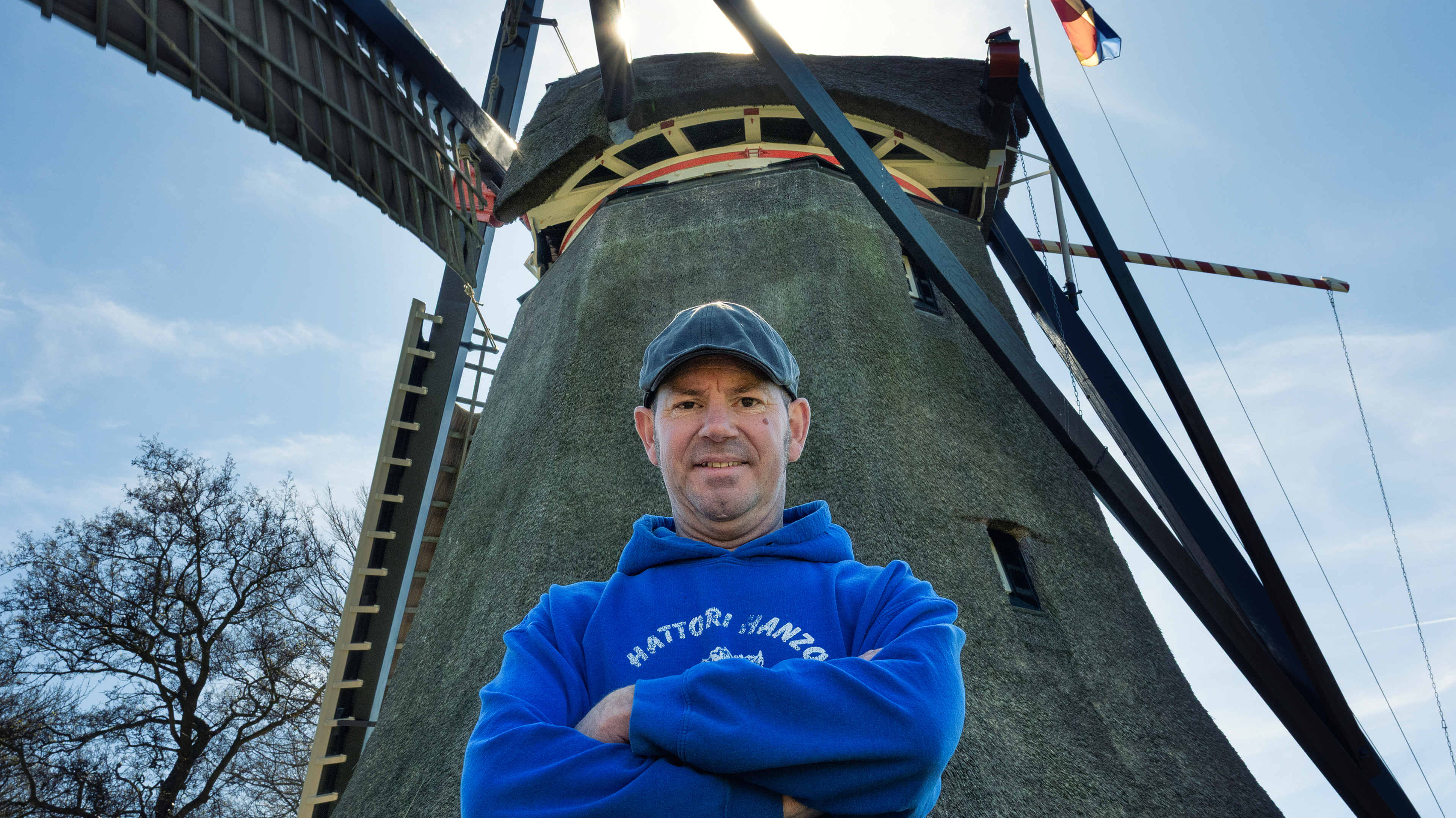 Coen is a volunteer miller. ‘It is a piece of ingenious engineering’