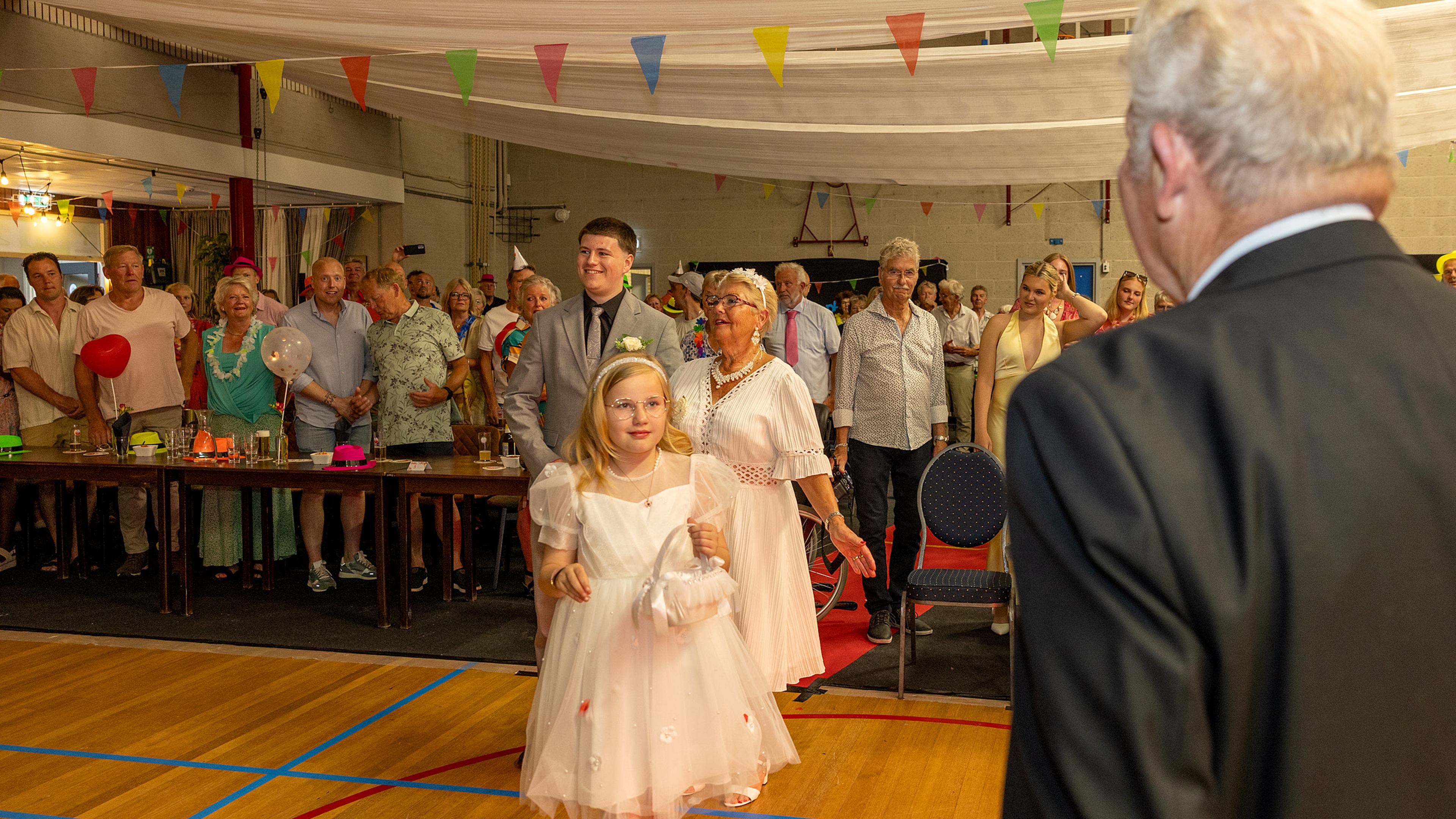 Trouwfeest zonder officieel huwelijk, maar Jaap en Liedy houden wél heel veel van elkaar