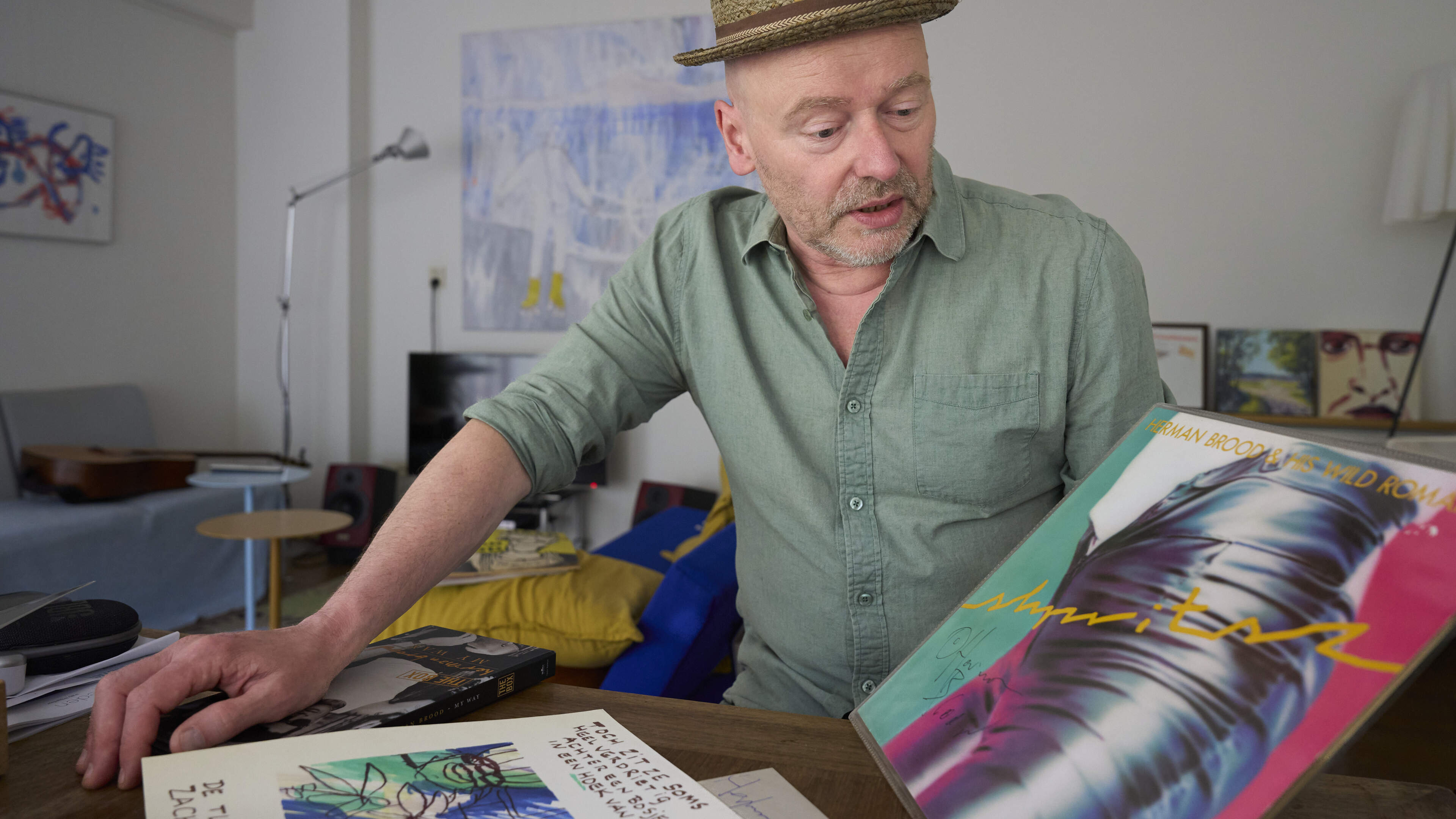 Uit Drachten afkomstige journalist en fan Jaap Stiemer duikt in ’fenomeen Herman Brood’ en deelt zij