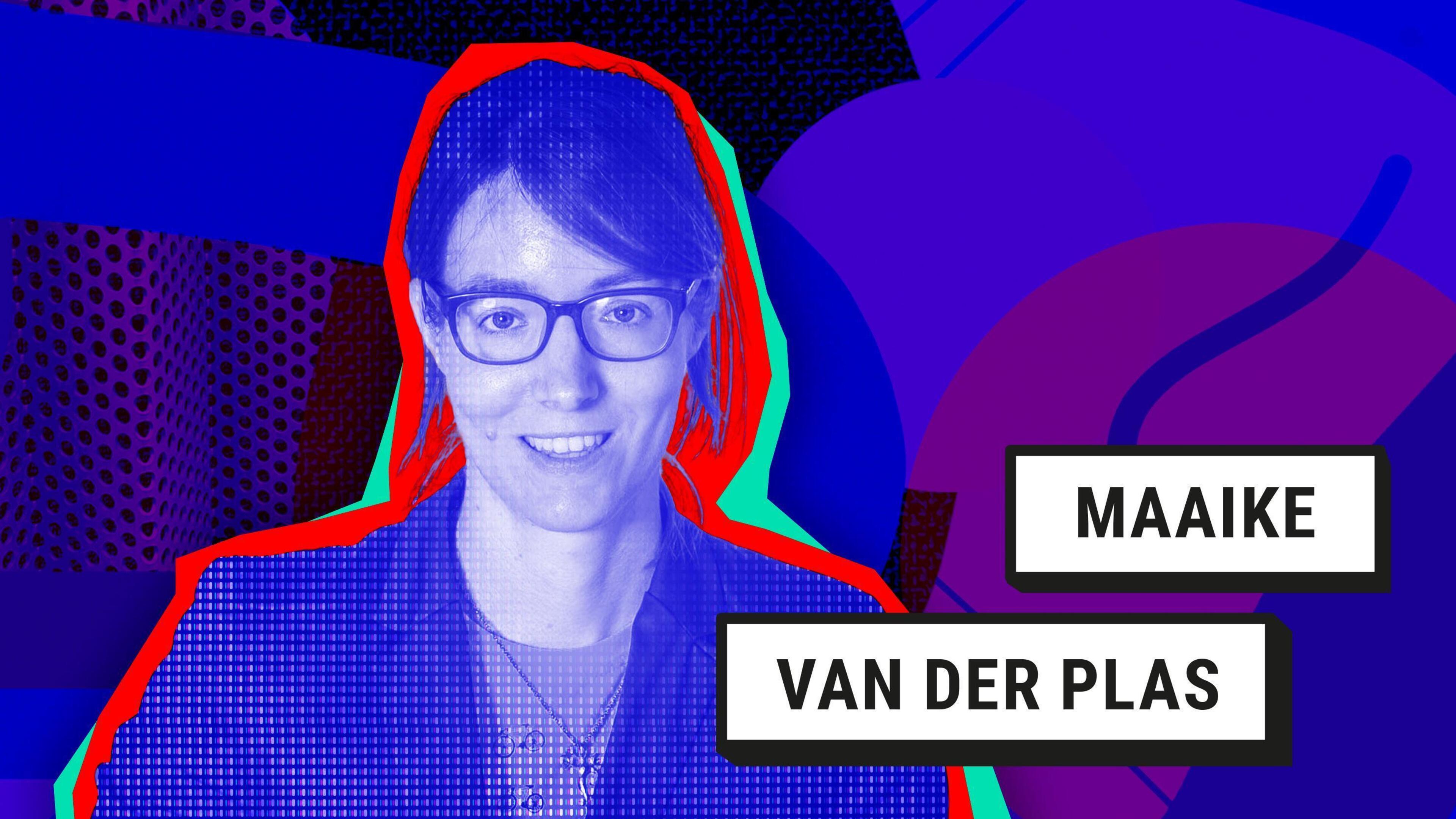 Maaike van der Plas had to shatter an elbow to look into someone else’s consultation room