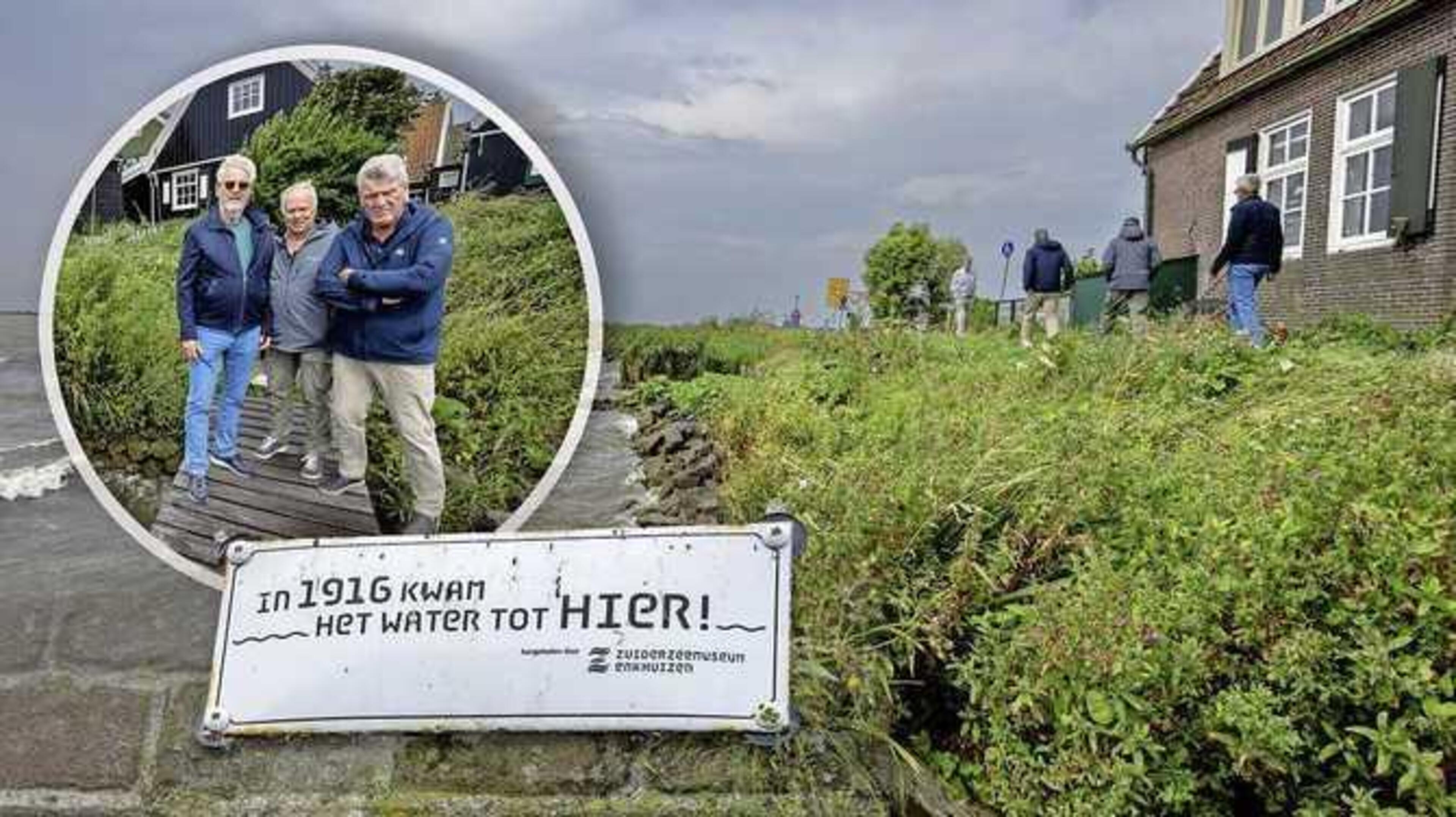 Marken vreest watersnood met nieuwe dijk: ‘Rijkswaterstaat laat ons verzuipen’