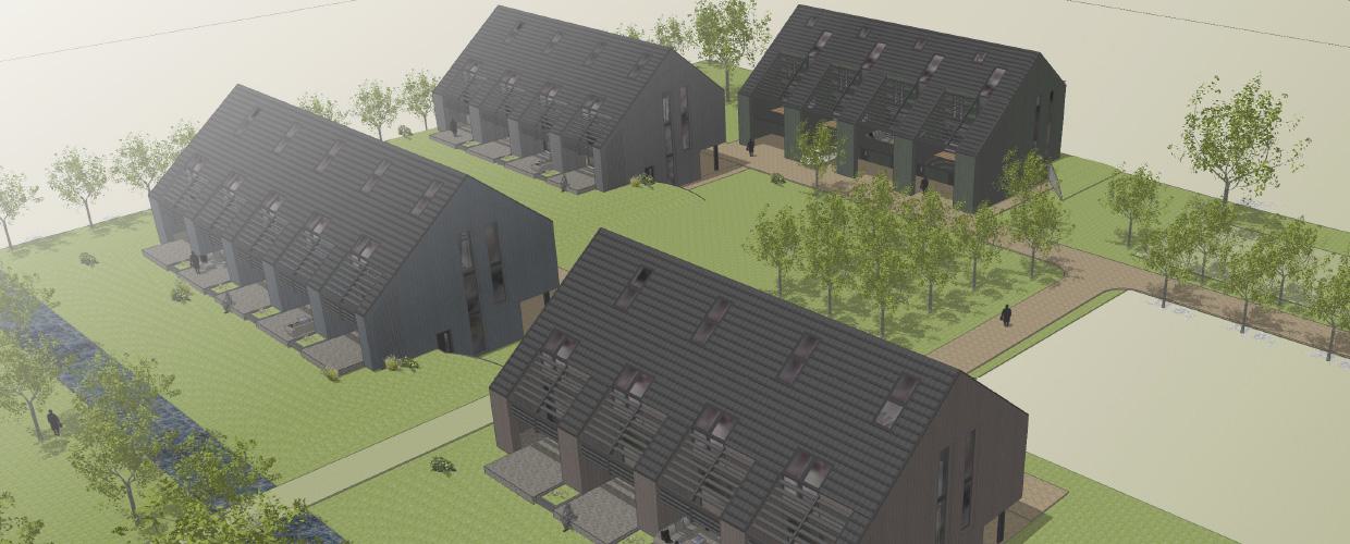 Protest tegen bouw van schuurwoningen in Zuidoostbeemster: ’Zwarte onooglijke uitstraling’ tast droo