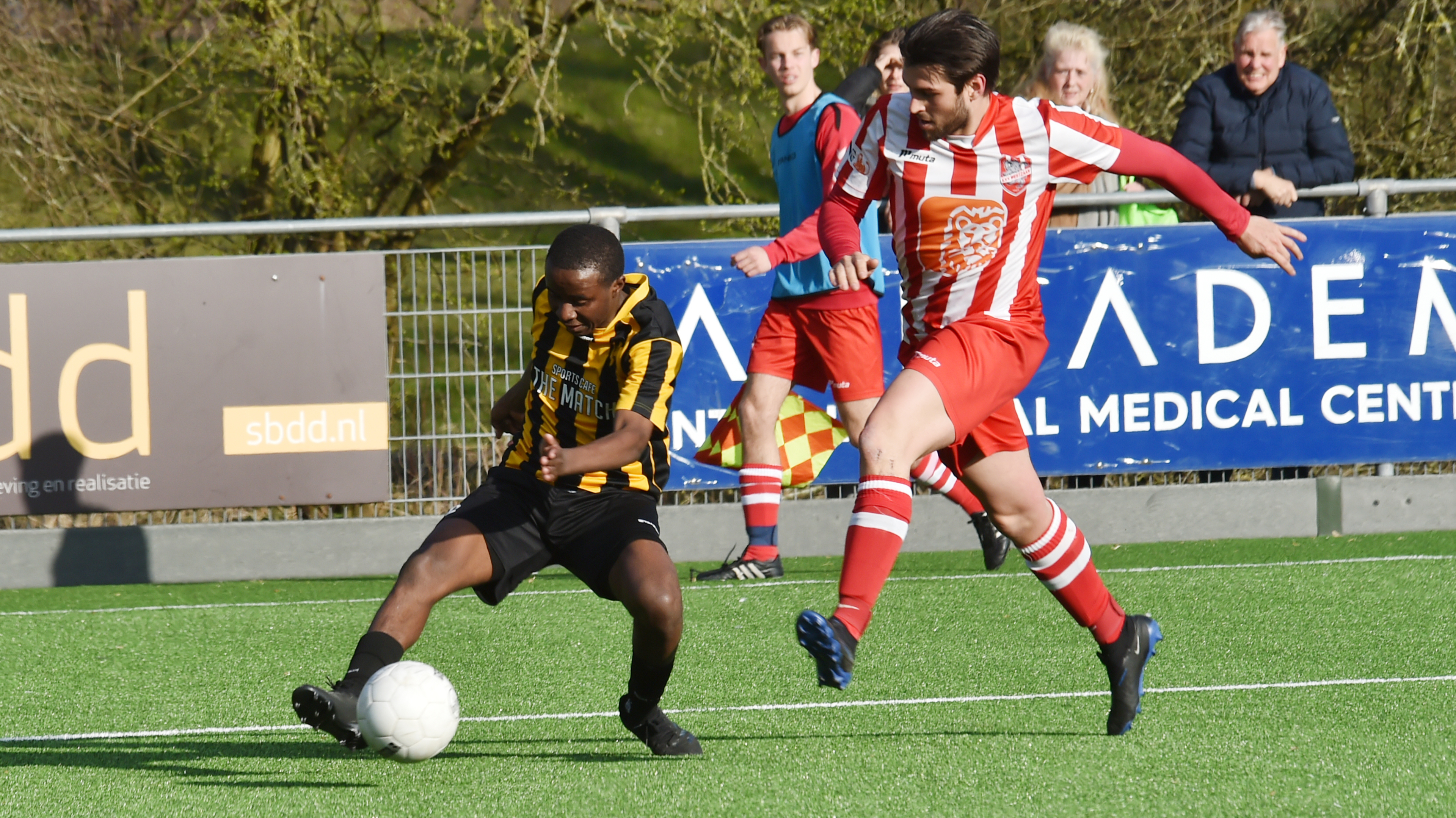 Geen derbysfeer te bespeuren bij OFC-Westzaan