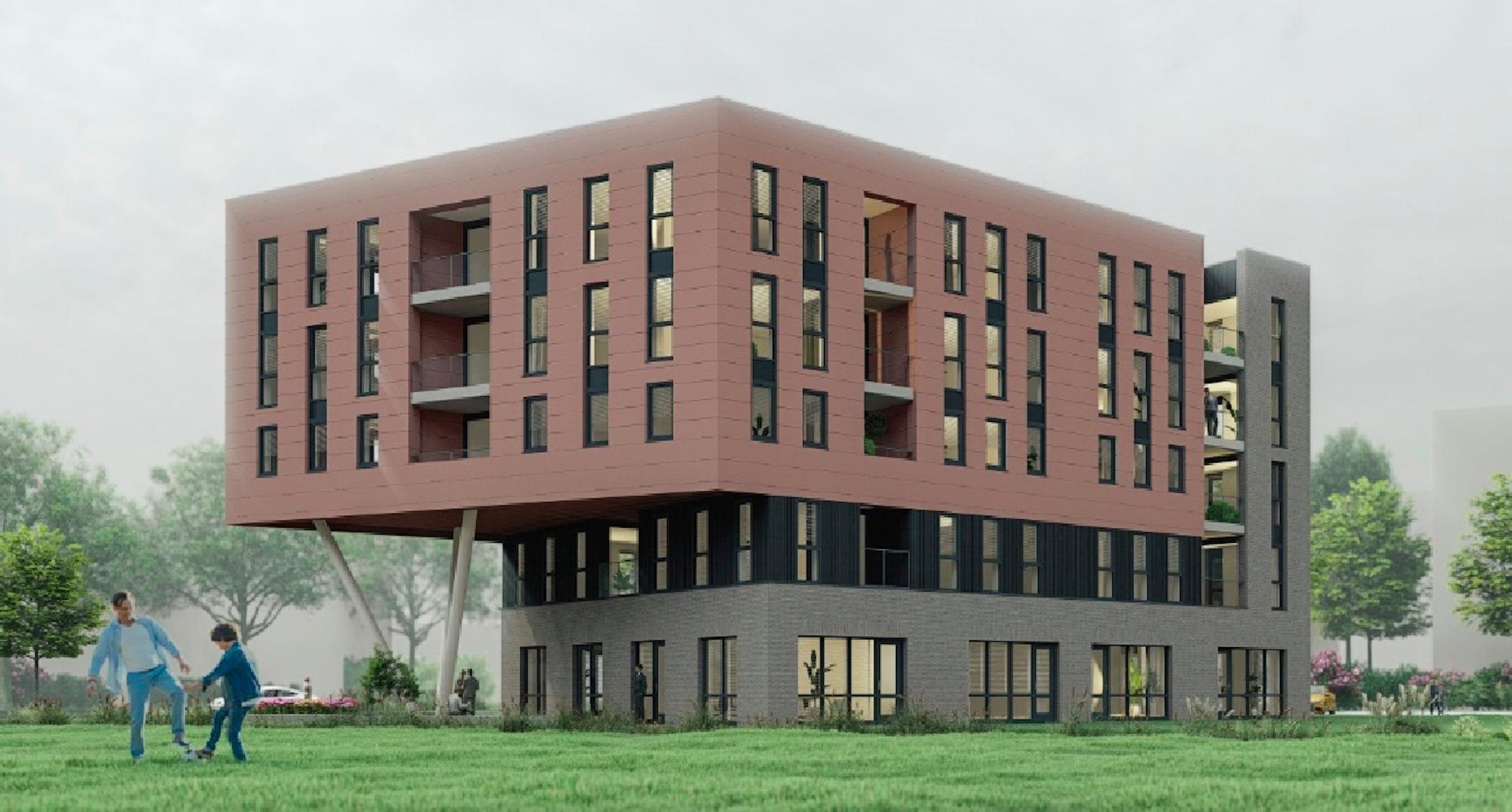 Geen behoefte aan kantoren: woningen aan Rotterdamhaven in Purmerendse wijk Weidevenne