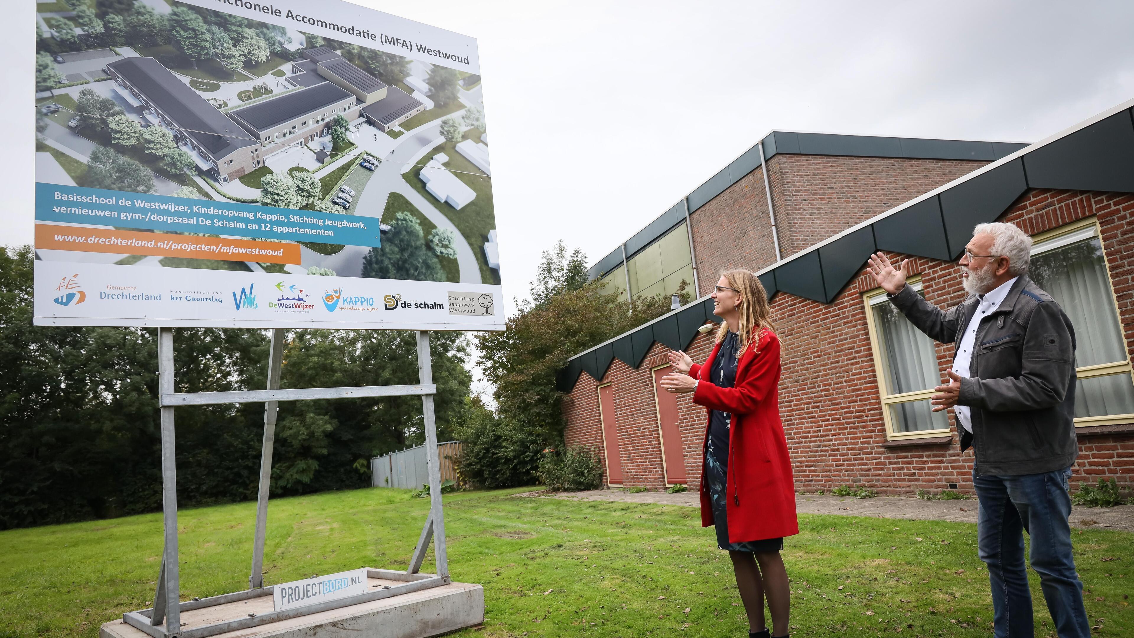 MFA Westwoud kost nog eens 1,9 miljoen extra. Drechterland moet diep in buidel tasten voor leefbaarh
