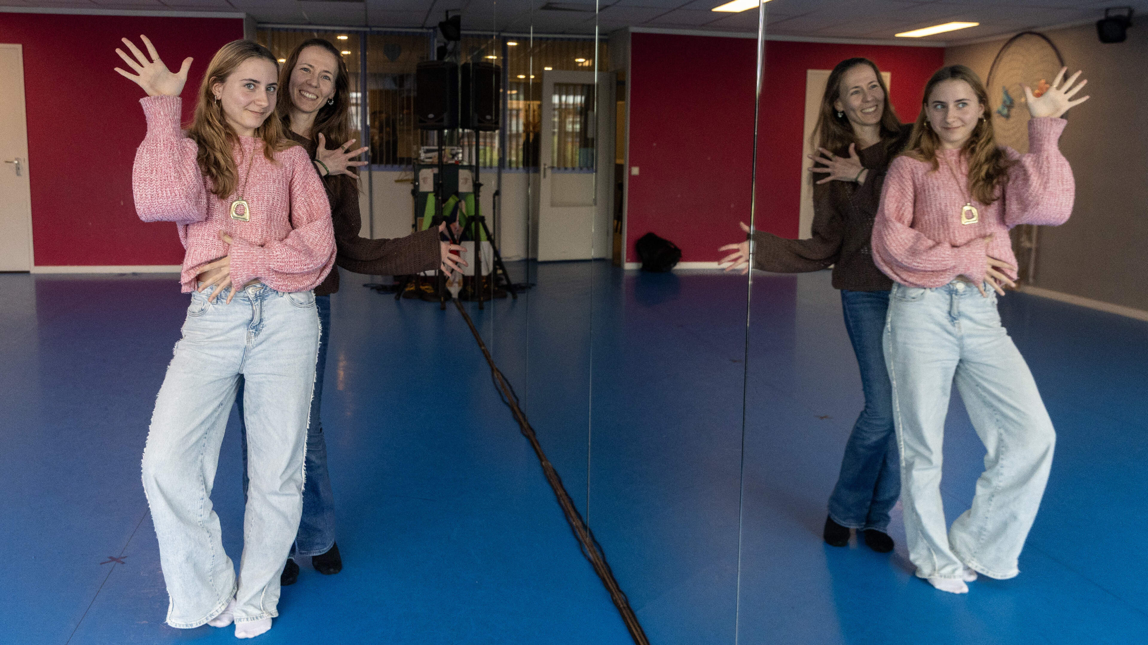 José and daughter Zehra share passion for performing arts: 'I used to take her to dance classes in a baby carrier'