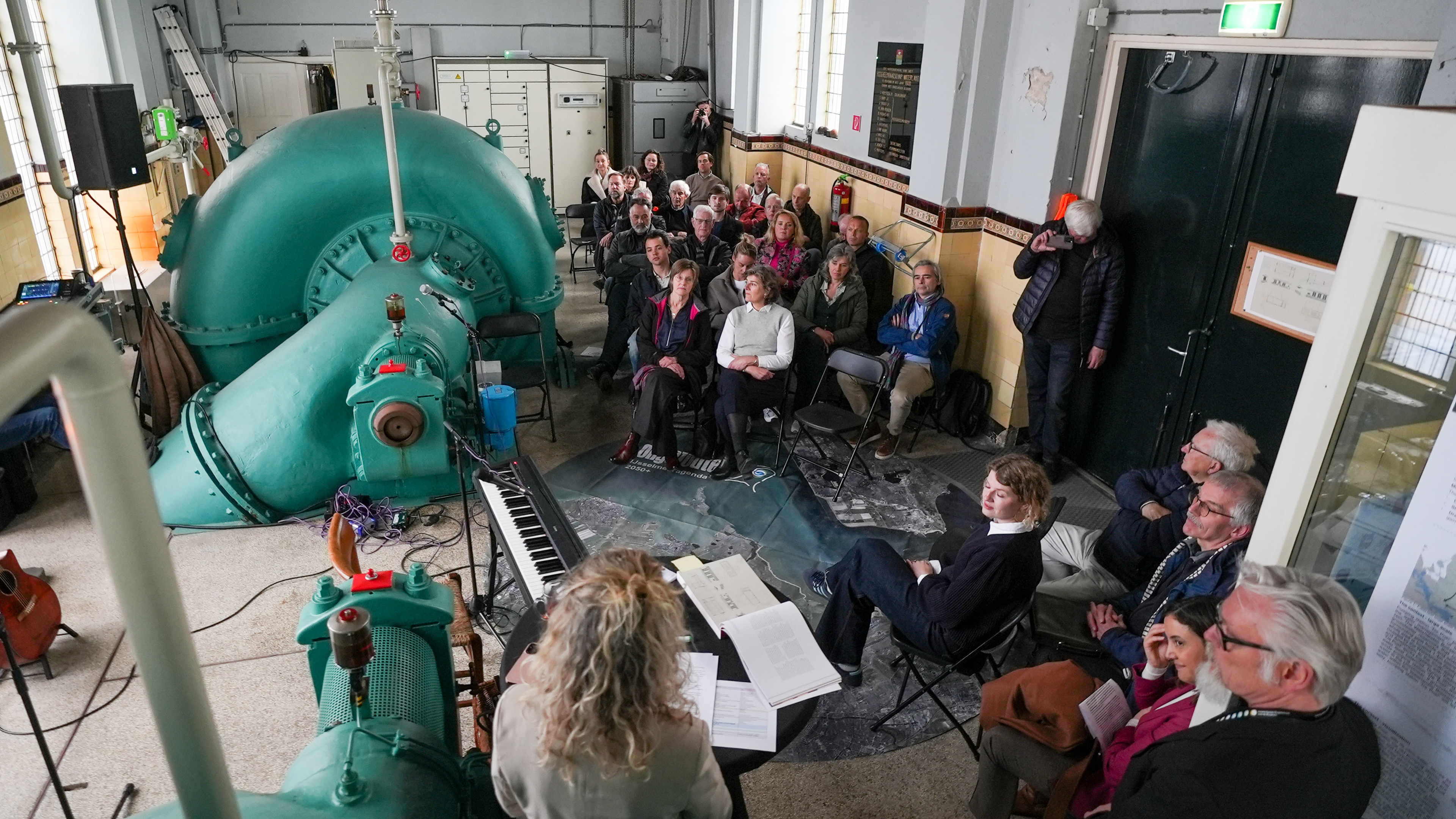 Betoverende avond in oud gemaal De Poel in Monnickendam: toekomstgesprek kent hoopvolle afloop