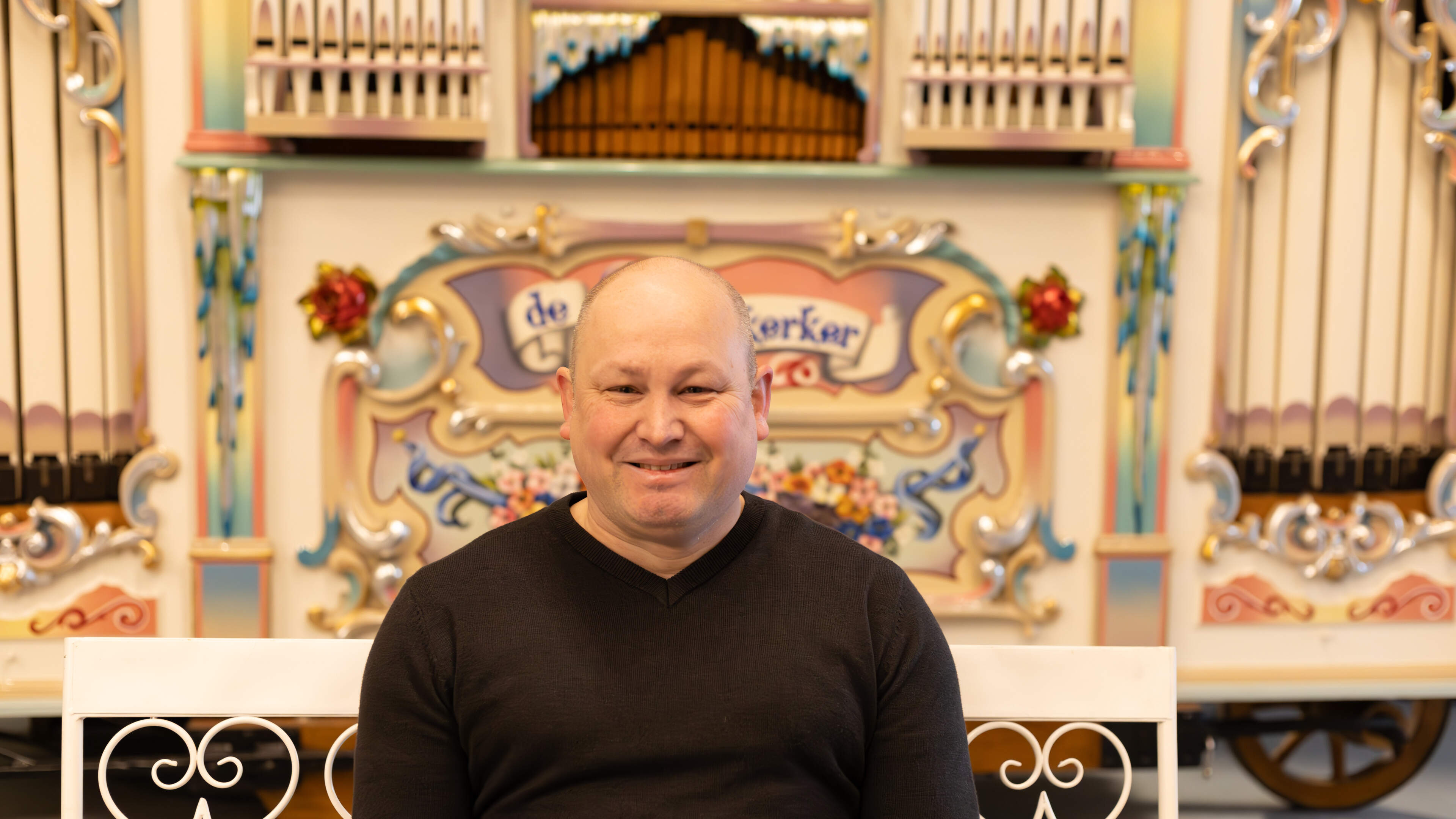 As a child Sjoerd Caspers waited for the organ grinder every week. Now he is on the board of the Barrel Organ Museum