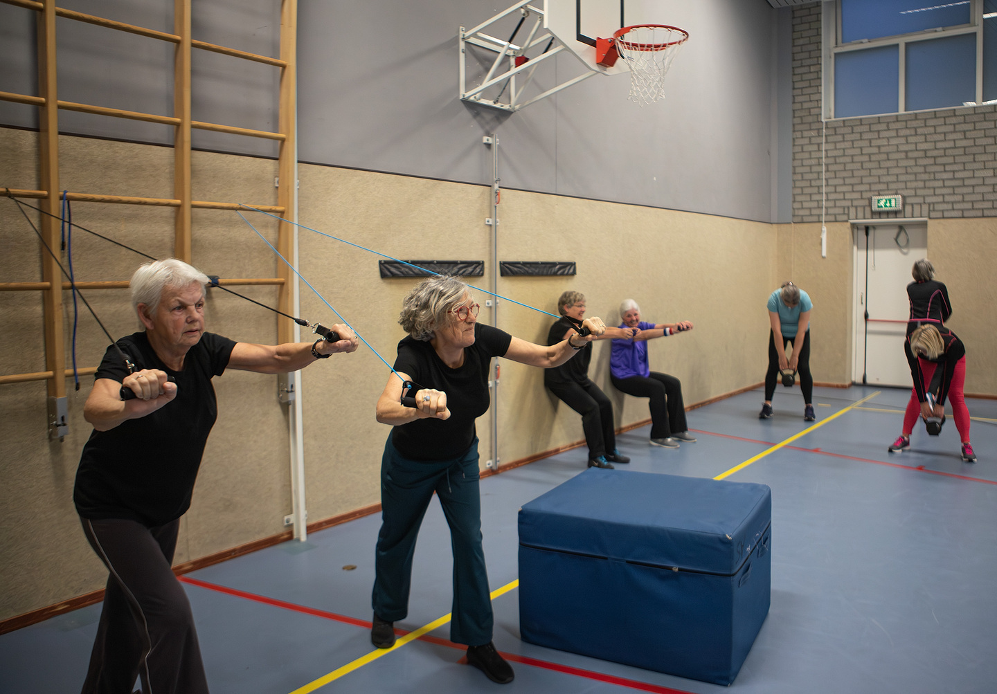 Bij Sportclub Bergermeer is het meer dan alleen sporten voor senioren ...