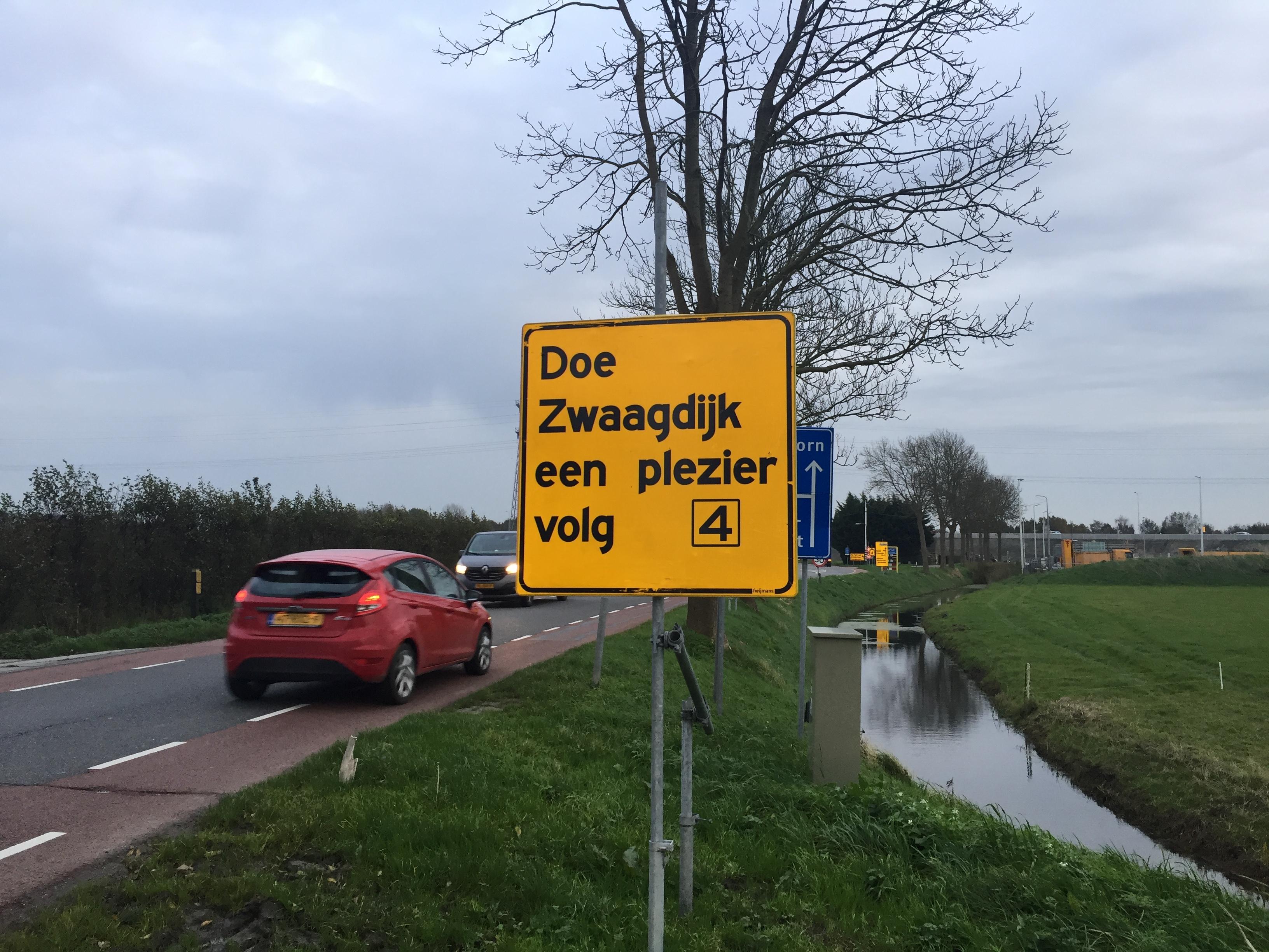 Zwaagdijk niet drukker