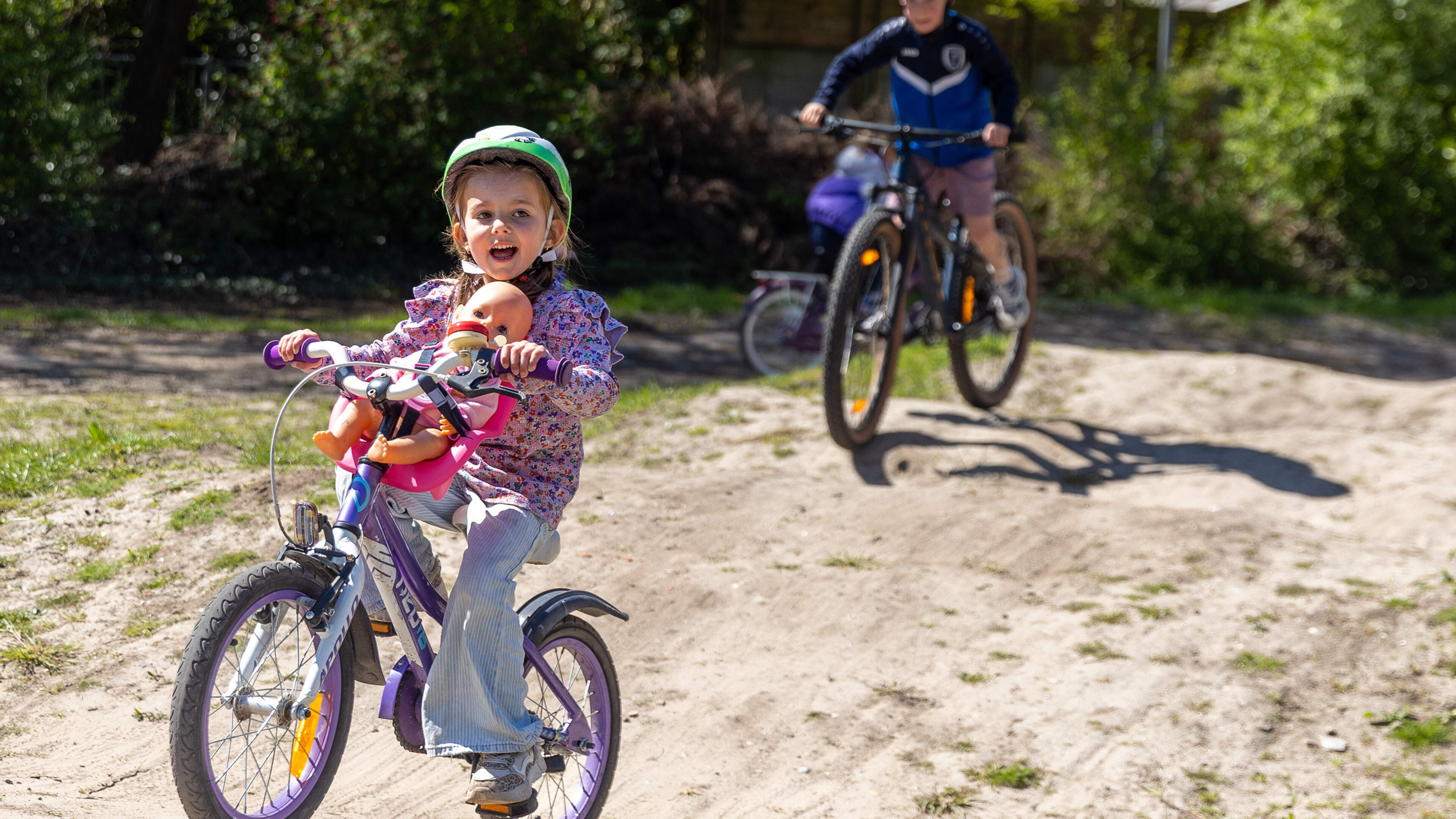 Attention daredevils: new track officially opened at the site of the Van Lennepflat