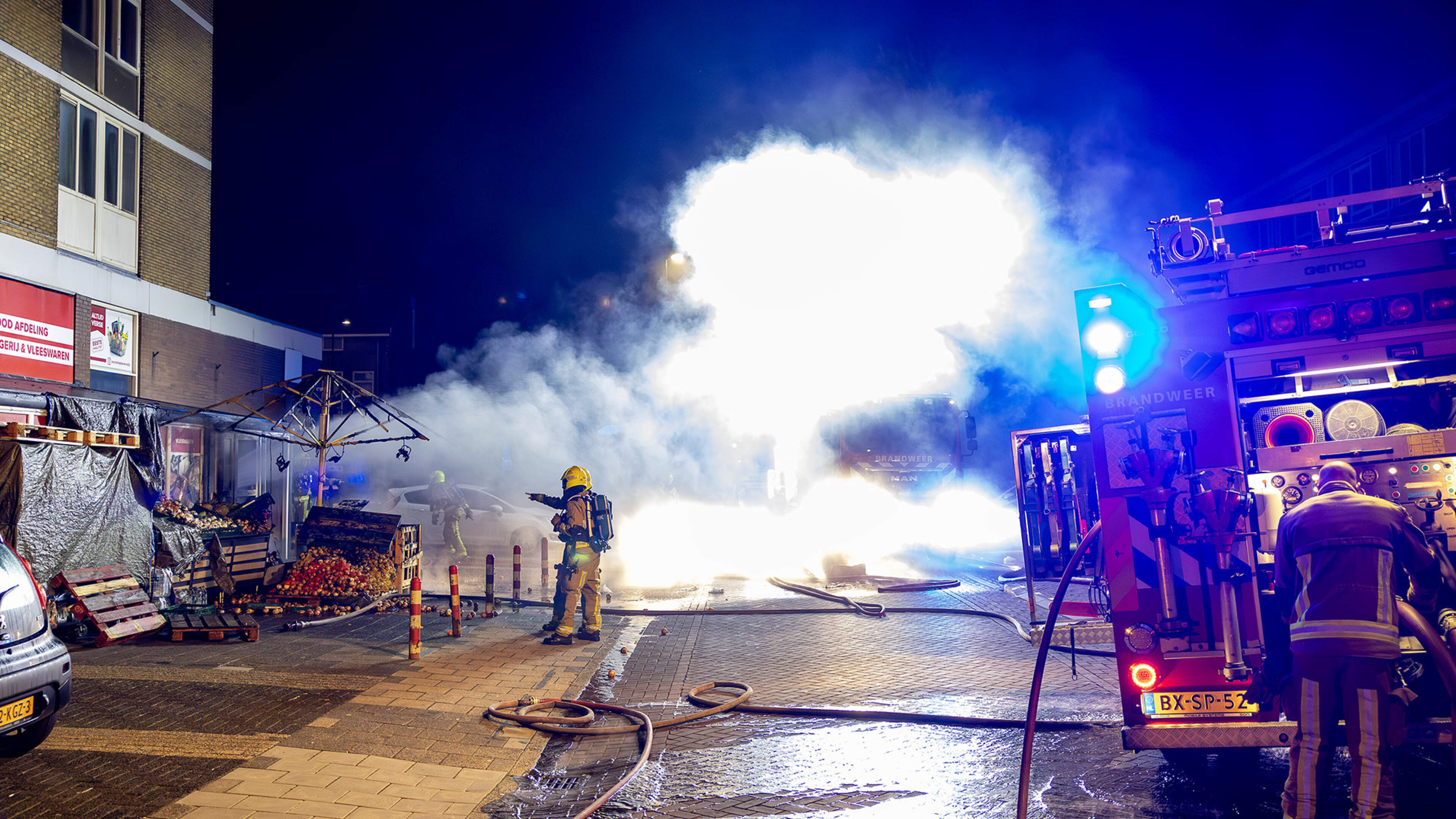 Significant damage in fire at Euroshop store in Beverwijk