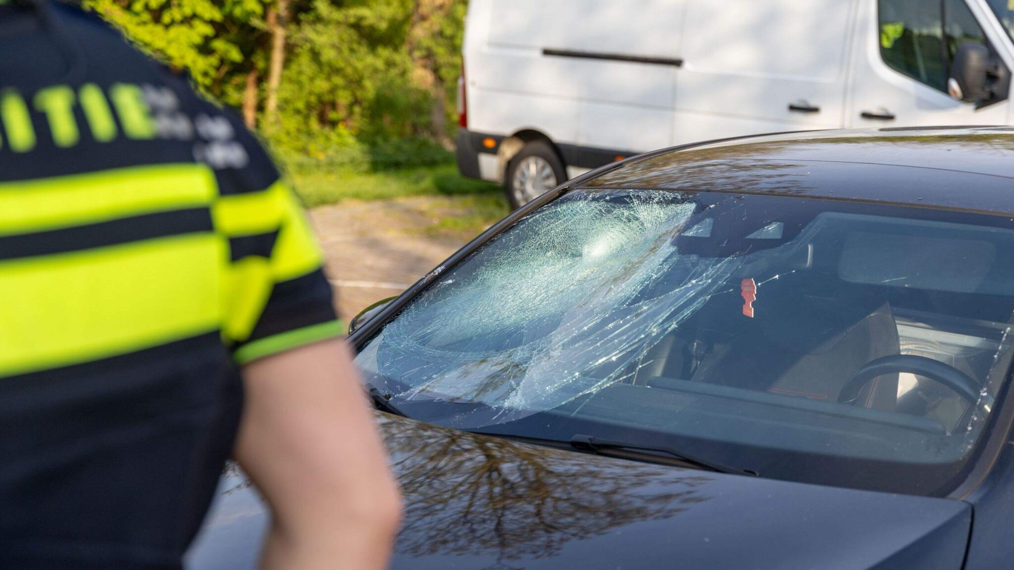 Children on fatbike taken to hospital after collision with car in Velsen-Noord